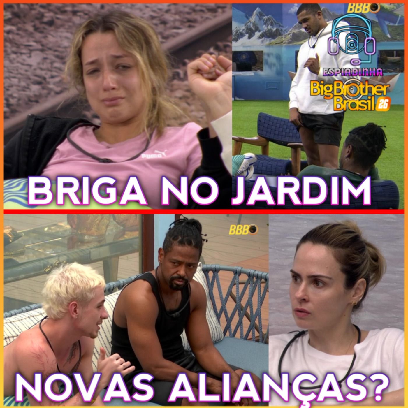 ACABOU O GRUPO + BRIGA: Samira vs Matheus + Juliano se POSICIONOU + Edição FLOPADA? | BBB 26