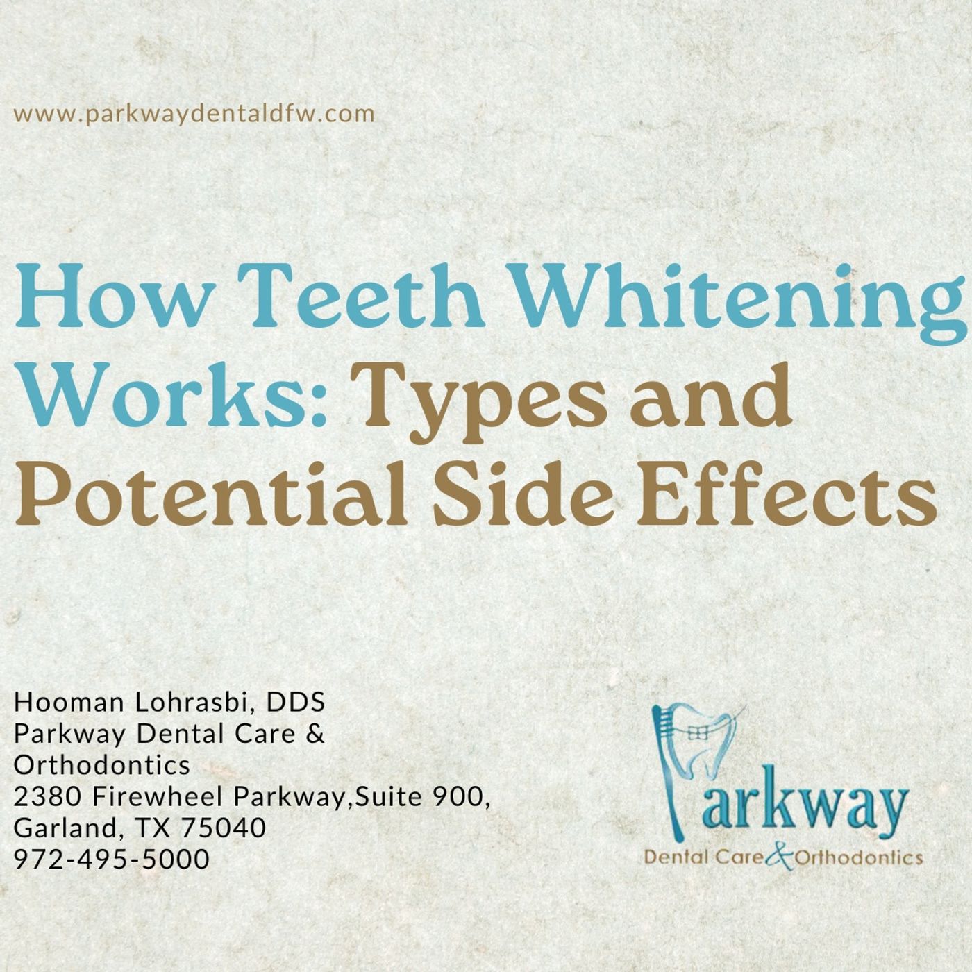 How Teeth Whitening Works: Types and Pot podcast artwork