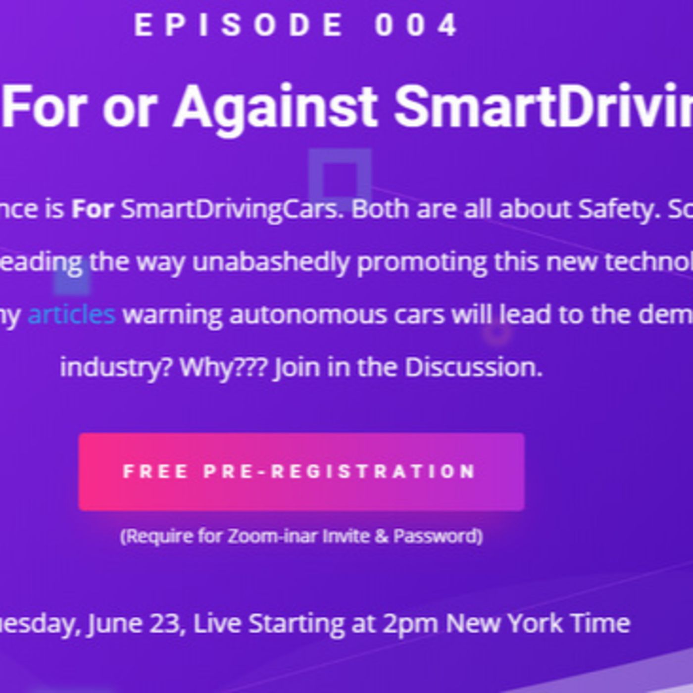 Smart Driving Cars Podcast
