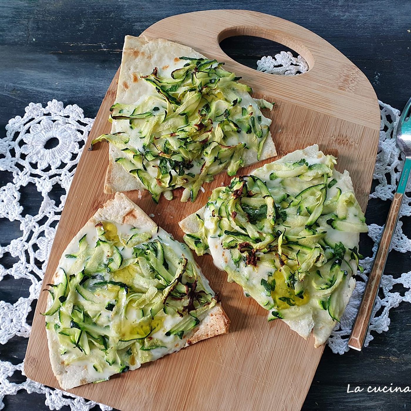 Spicchi di piadina con zucchine e stracchino  in friggitrice ad aria episode artwork
