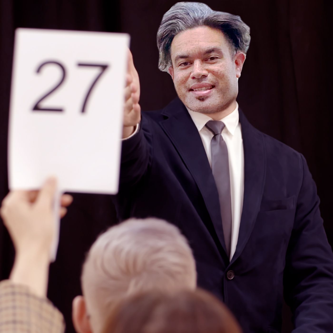 Quick Bite: Thanking you, auctioneer style.