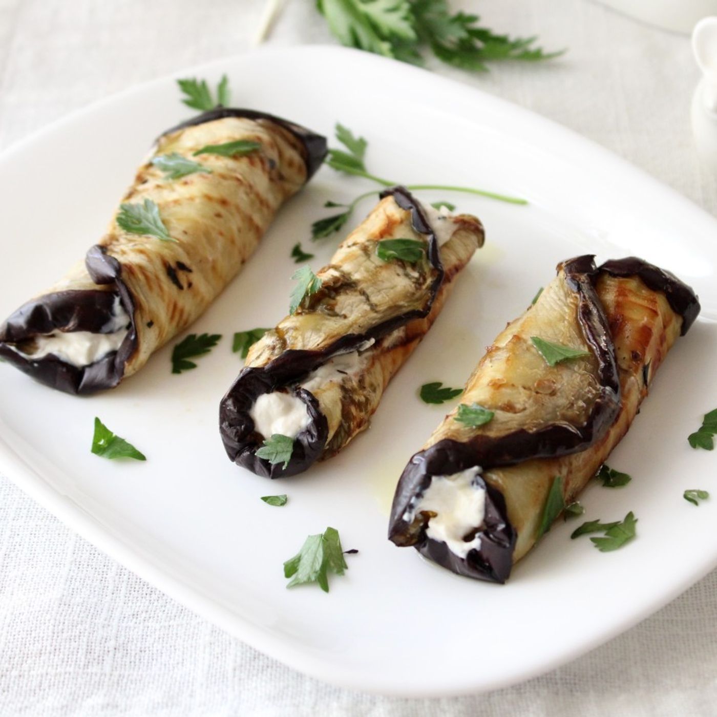 Involtini di melanzane grigliate con crema di ricotta episode artwork