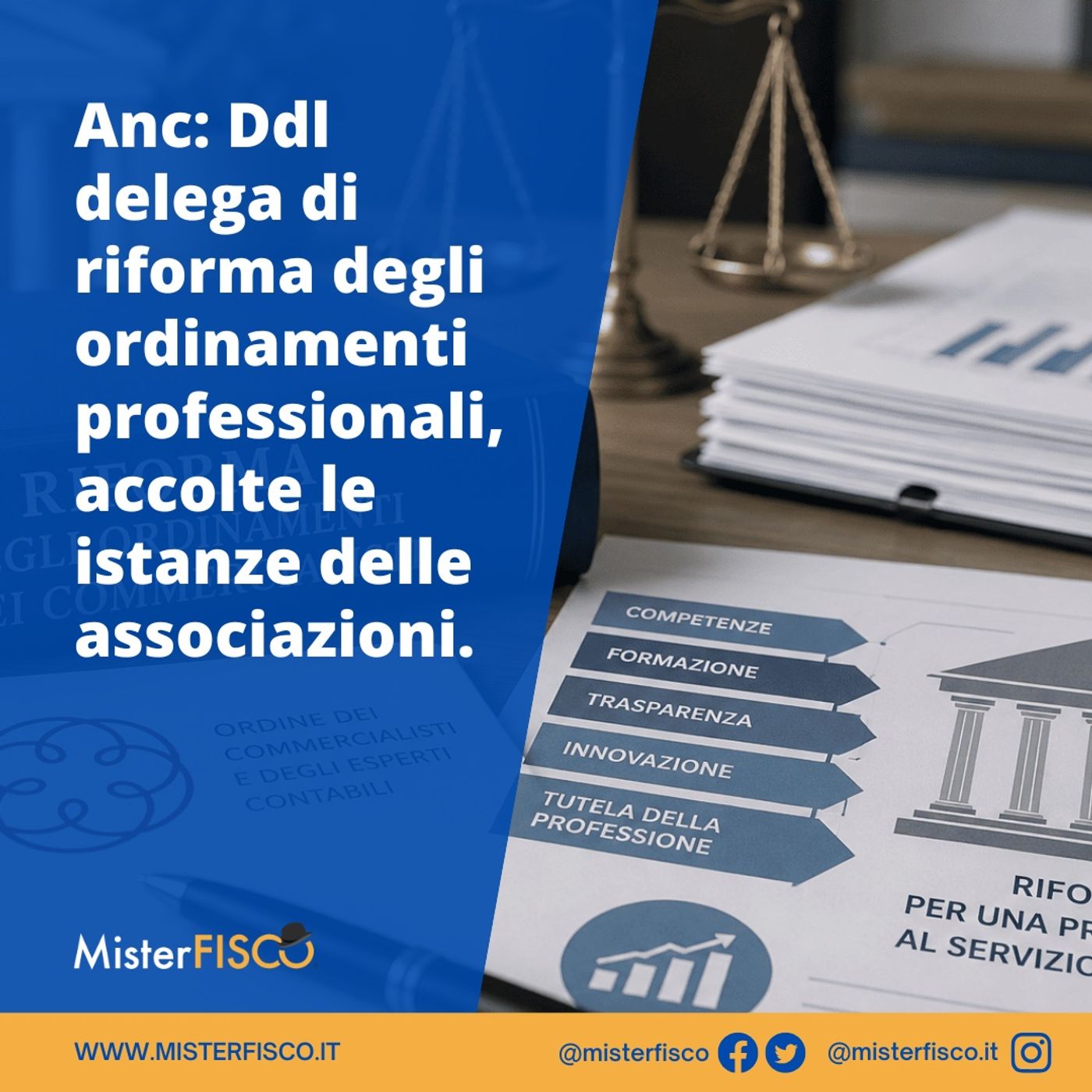 Anc: Ddl delega di riforma degli ordinamenti professionali, accolte le istanze delle associazioni episode artwork