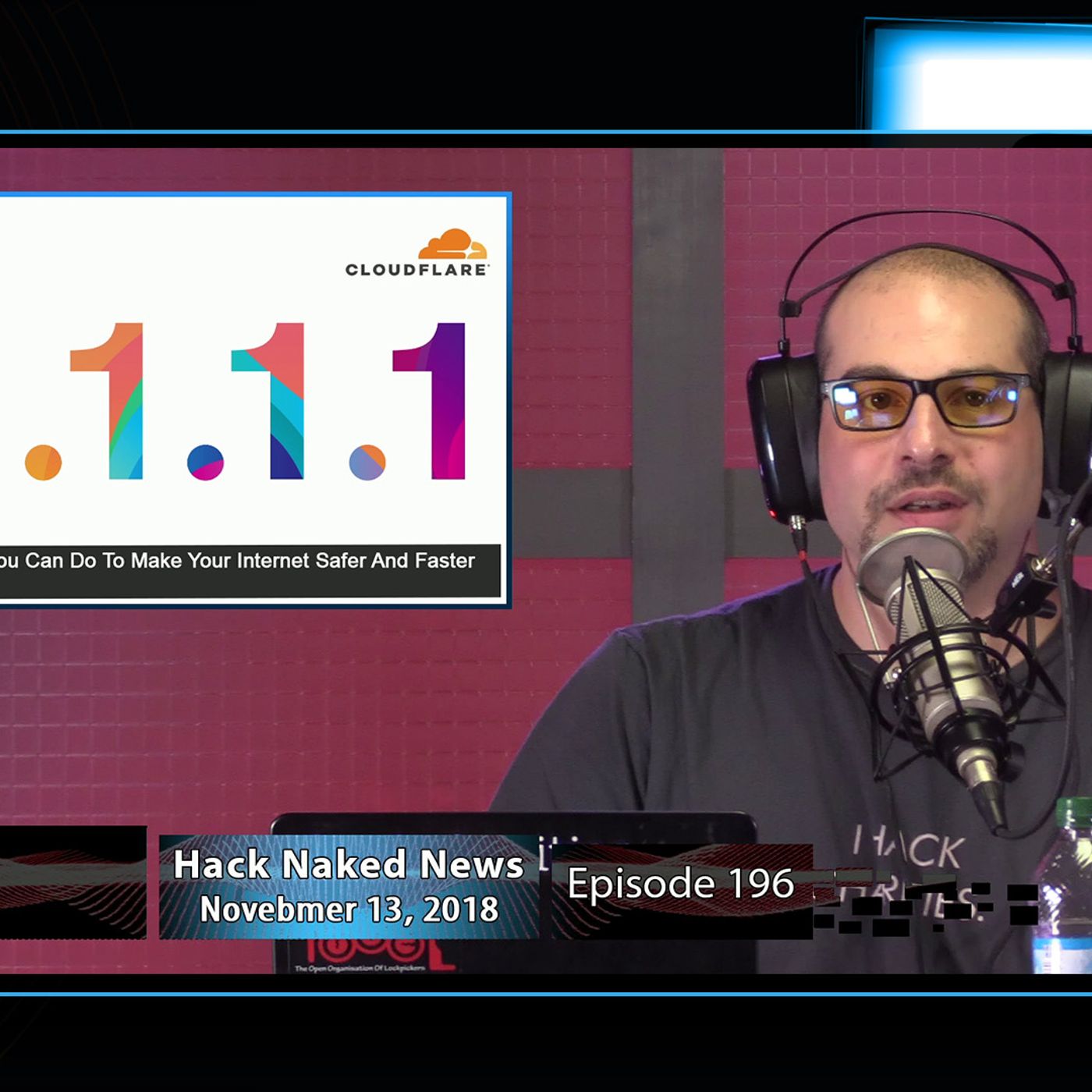 Hack Naked News #196 - November 13, 2018 episode artwork