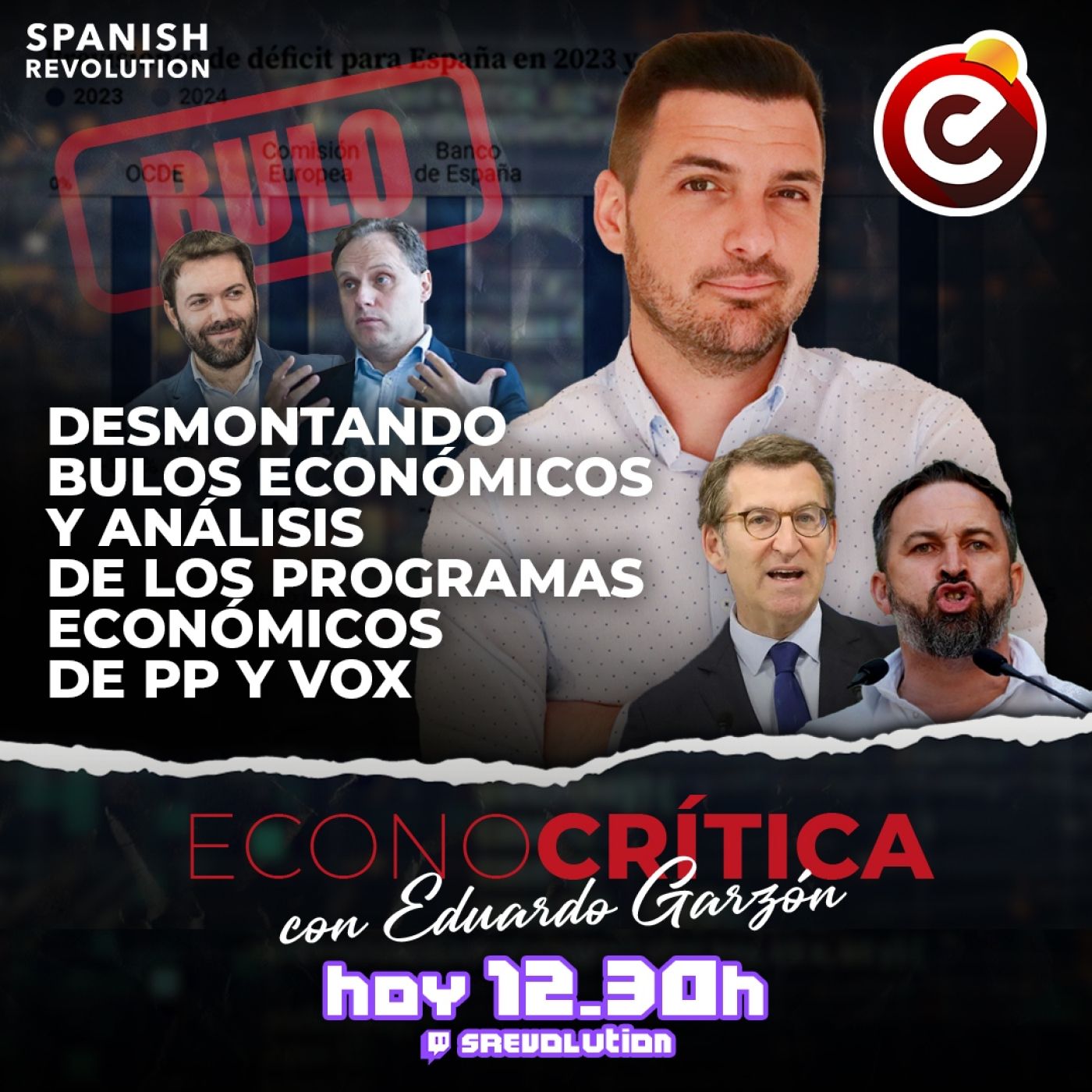 Econocrítica 1x25 - Programas económicos VOX y PP, bulos económicos de la derecha en campaña electoral