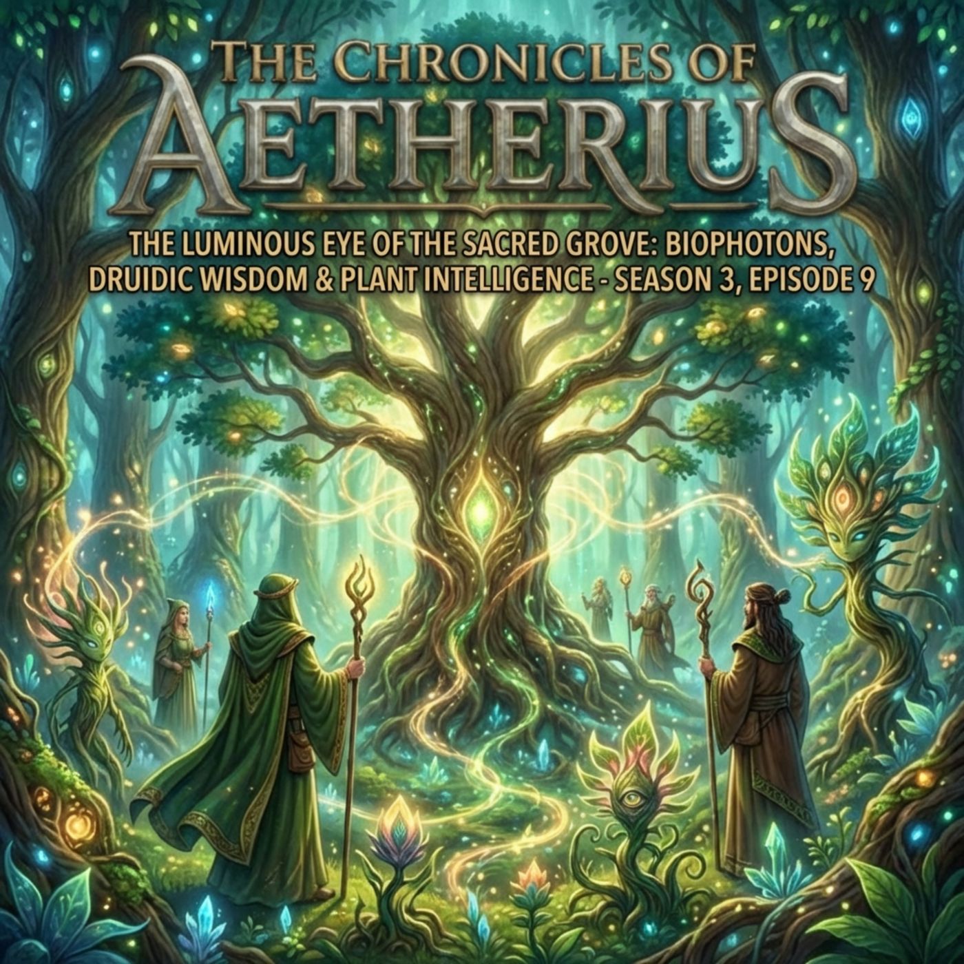 The Luminous Eye of the Sacred Grove: Biophotons, Druidic Wisdom & Plant Intelligence episode artwork