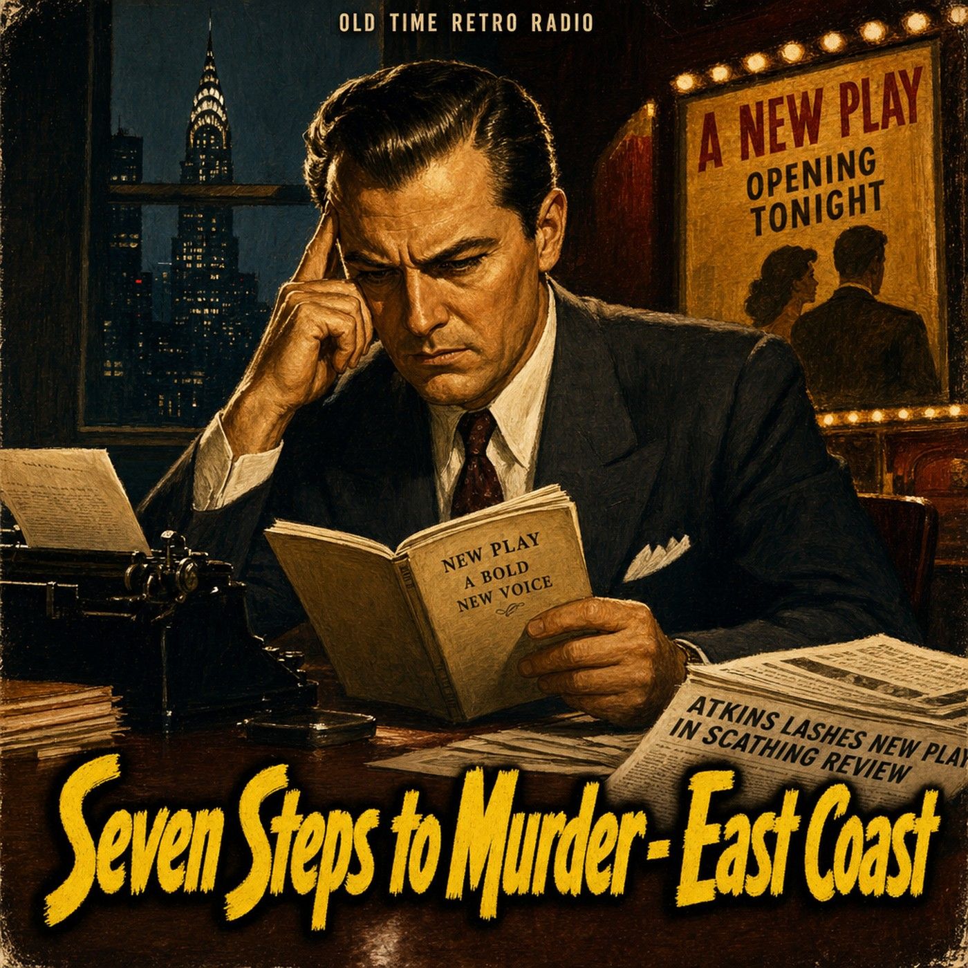 The Whistler - "Seven Steps to Murder - East Coast" (Old Time Radio, 1947) episode artwork