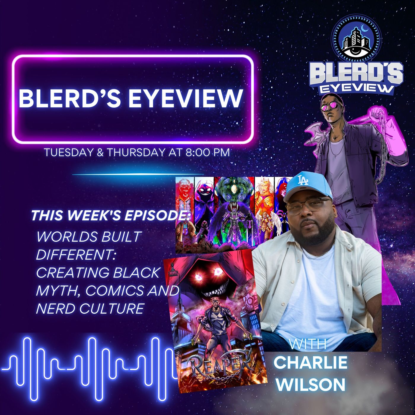 Worlds Built Different: Creating Black Myth, Comics and Nerd Culture with Charlie Wilson episode artwork