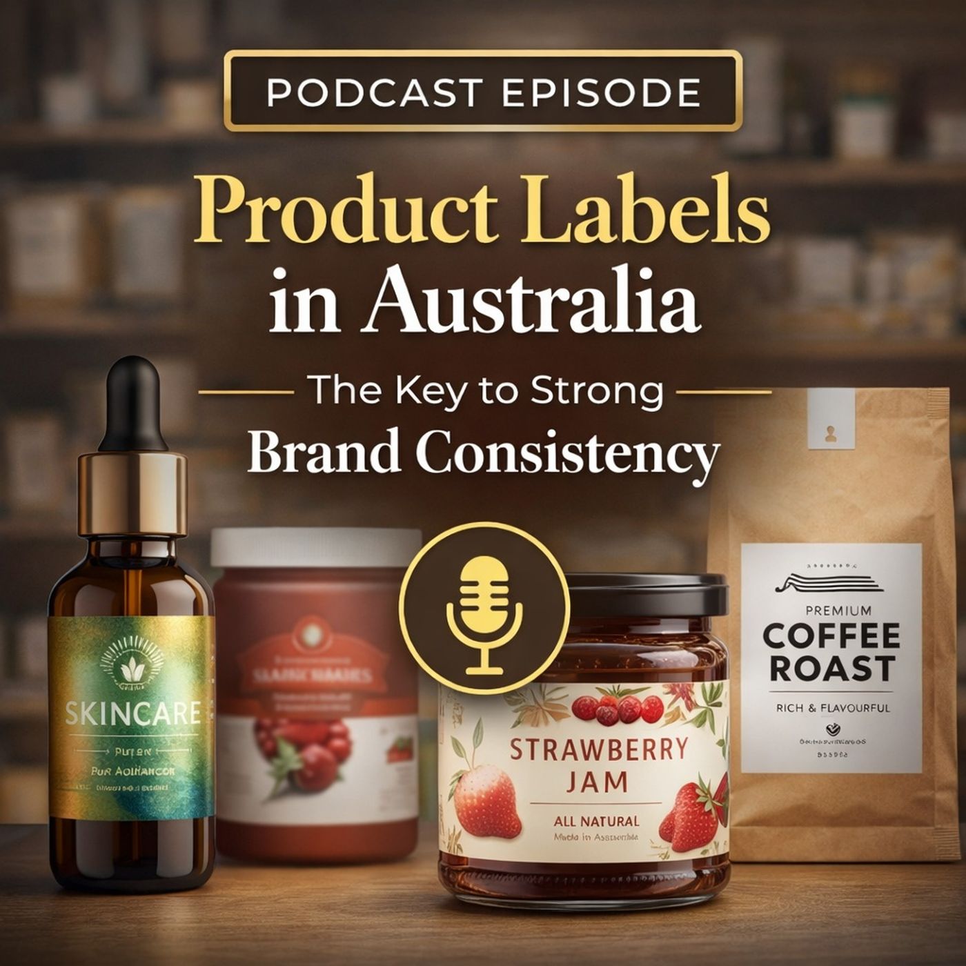 Product Labels in Australia The Key to Strong Brand Consistency episode artwork