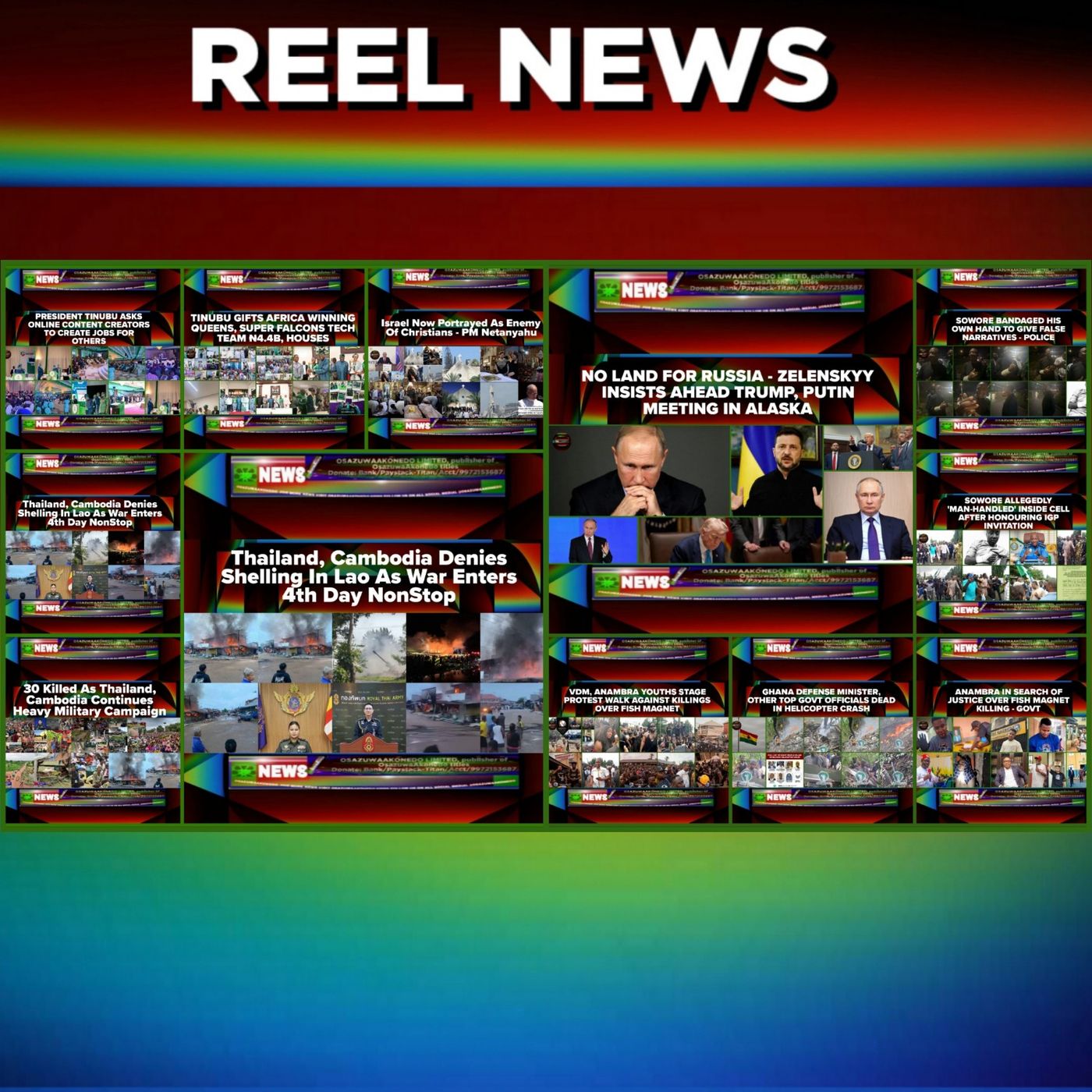 Reel News @11am 10-8