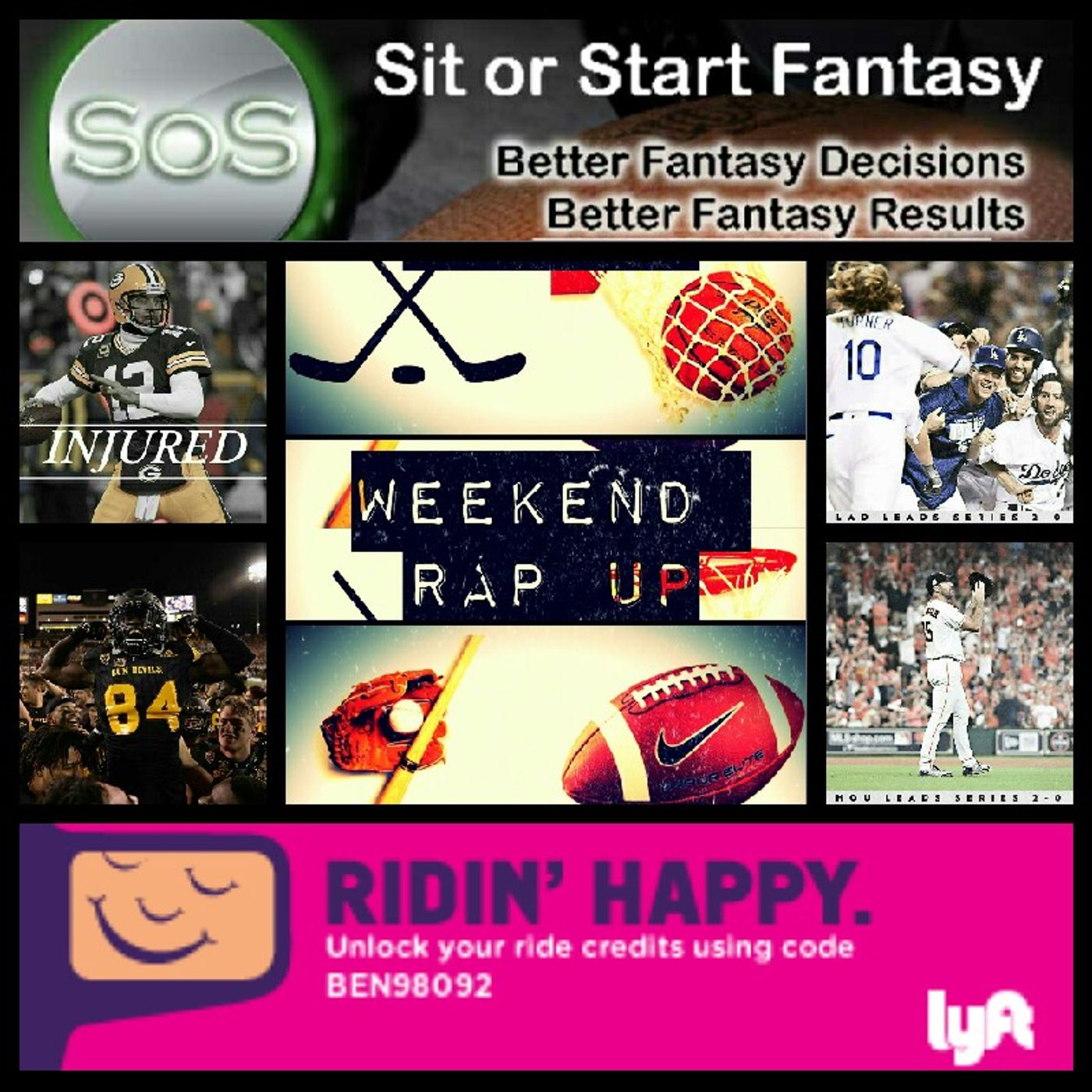 Weekend Rap Up Ep. 53: Sorry #GoPackGo Pt. 2