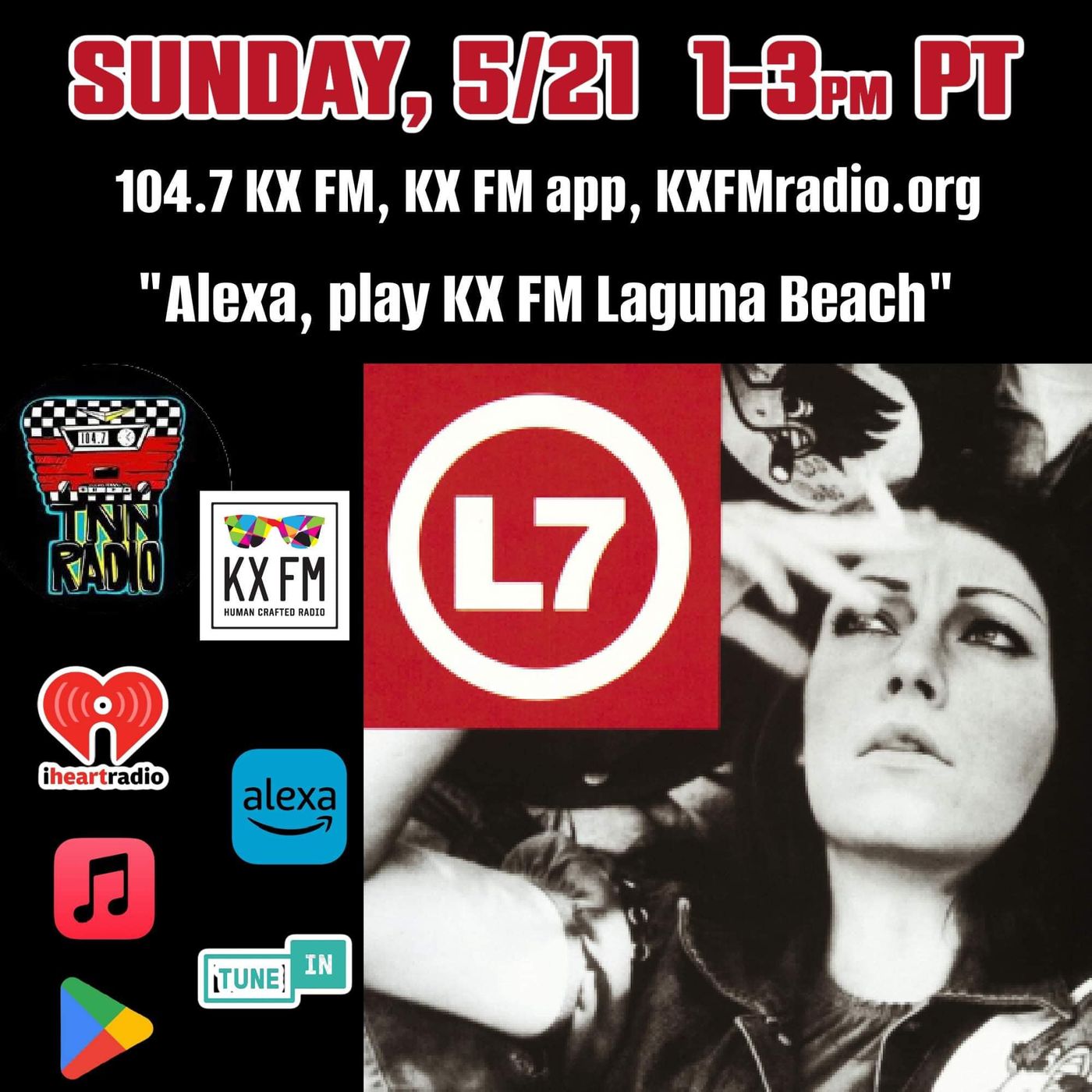 TNN RADIO | MAY 21, 2023 with L7! episode artwork
