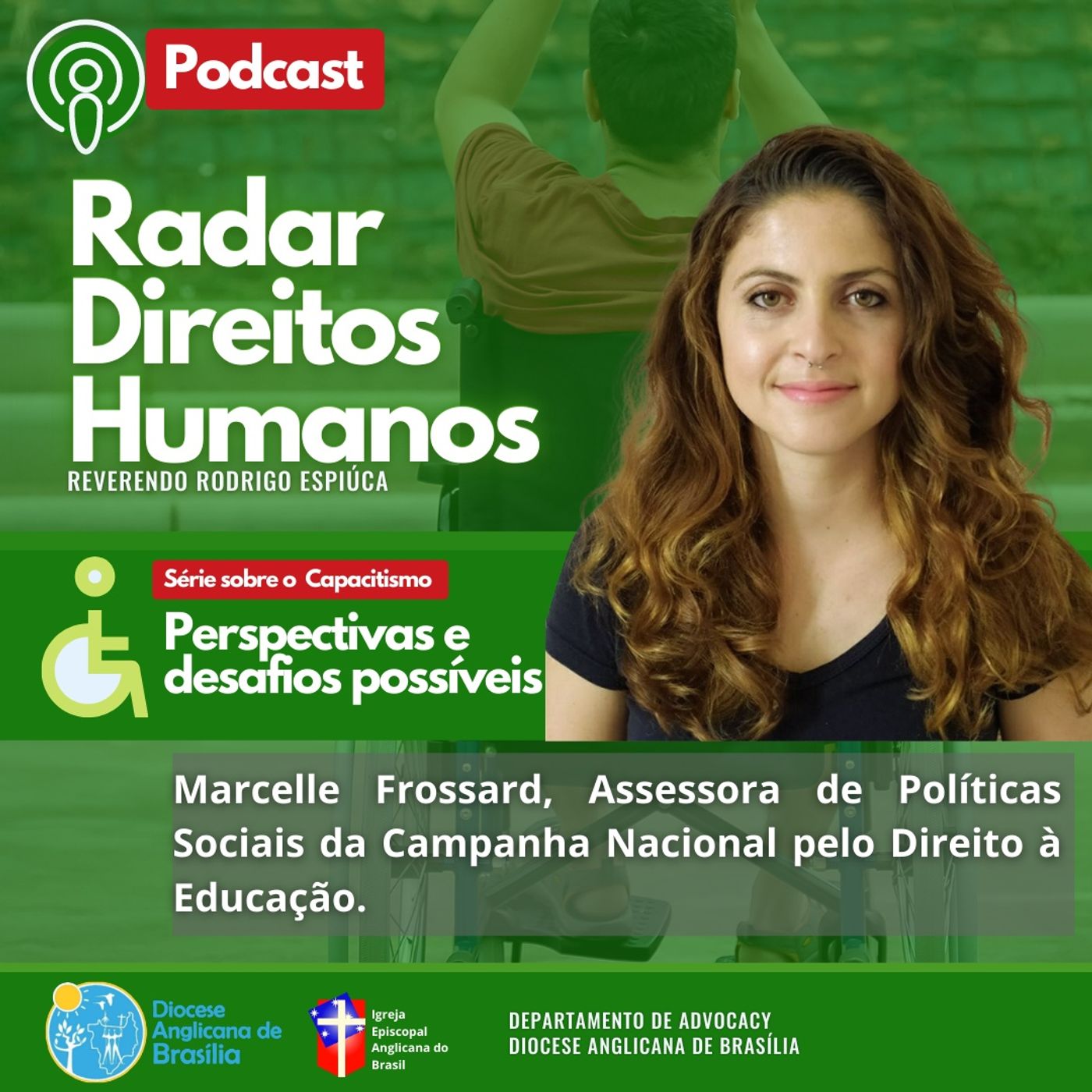 #038 - EP2/5 Série Educação e Capacitismo: Perspectivas e desafios possíveis, com Marcelle Frossard episode artwork