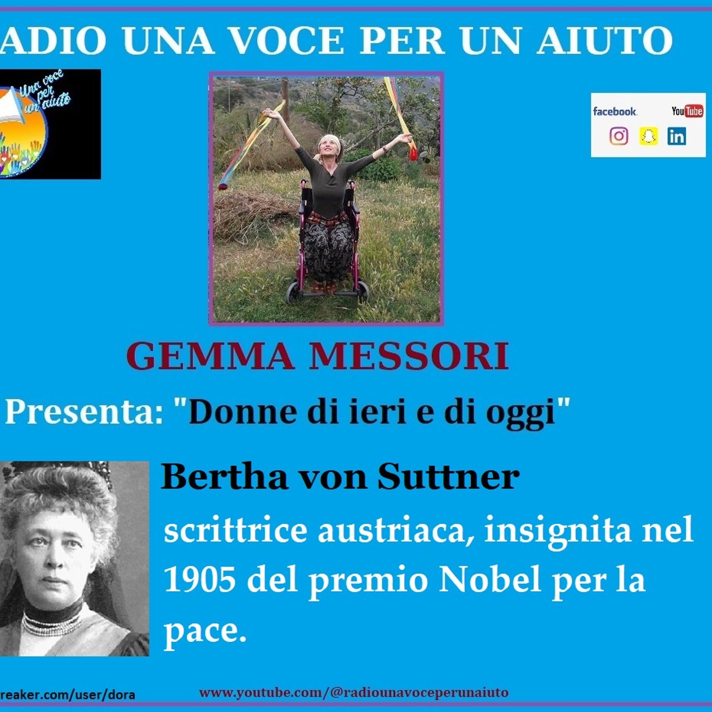 RUBRICA DONNE DI IERI E DI OGGI: Bertha von Suttner scrittrice