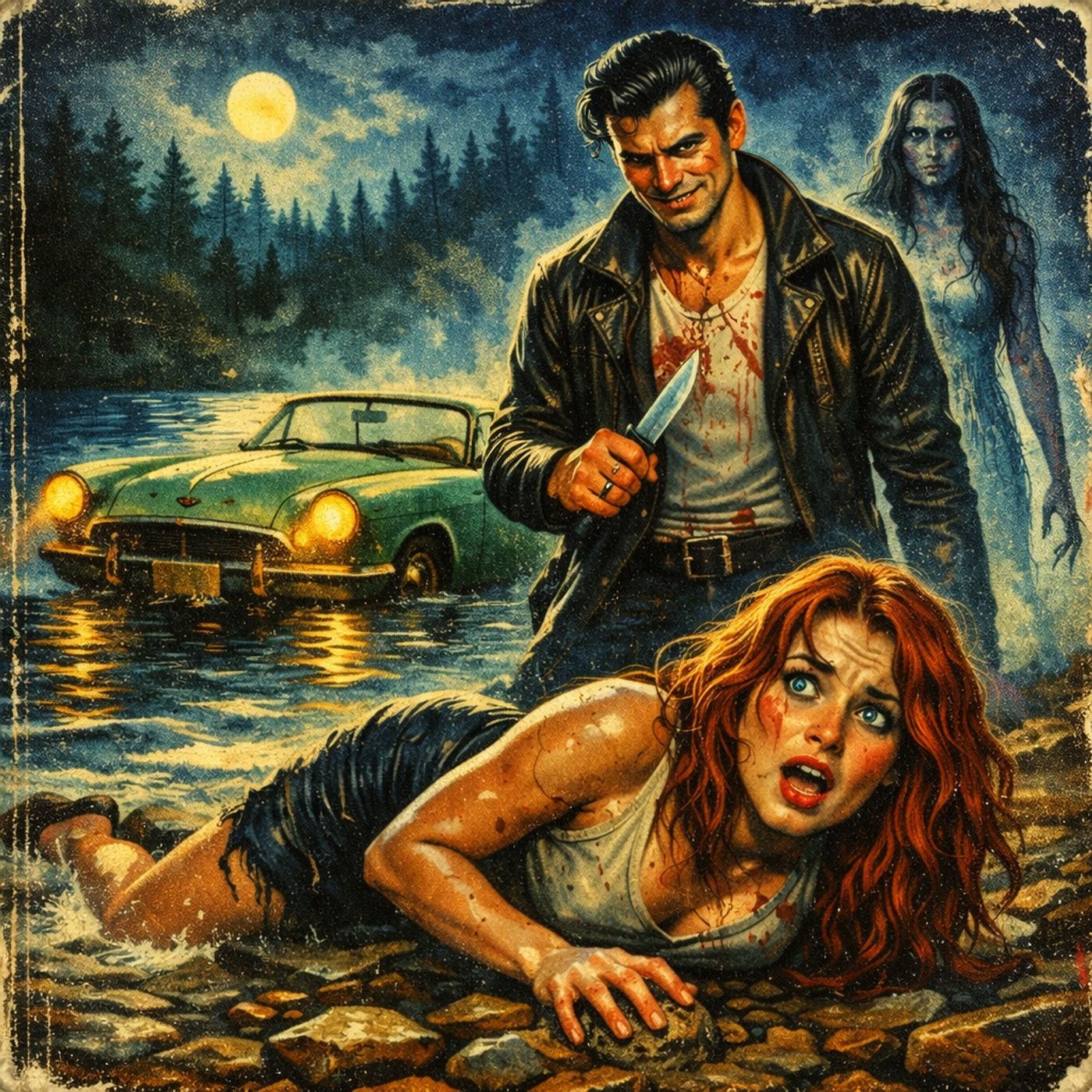 Echoes: Creepy Lake Horror Story About a Killer Who Repeats the Night