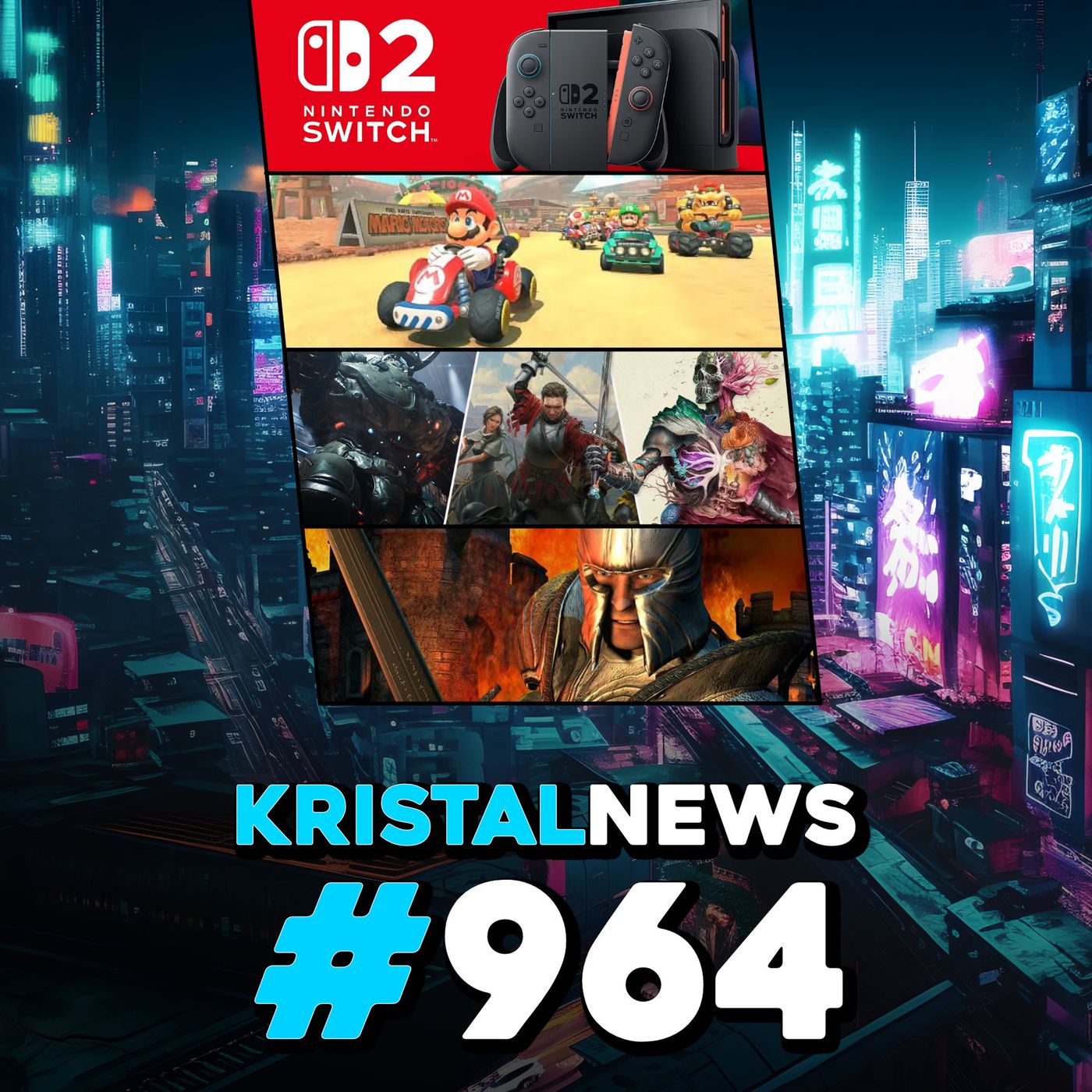 NINTENDO ANNUNCIA UFFICIALMENTE: SWITCH 2! | ALTRI GIOCHI XBOX su PS5? ▶ #KristalNews 964 episode artwork