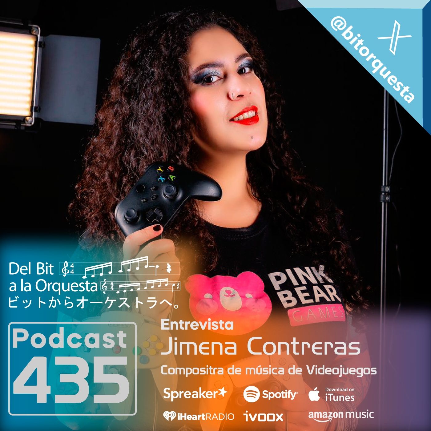 435 - Entrevista a Jimena Contreras; Compositora de Música de Videojuegos