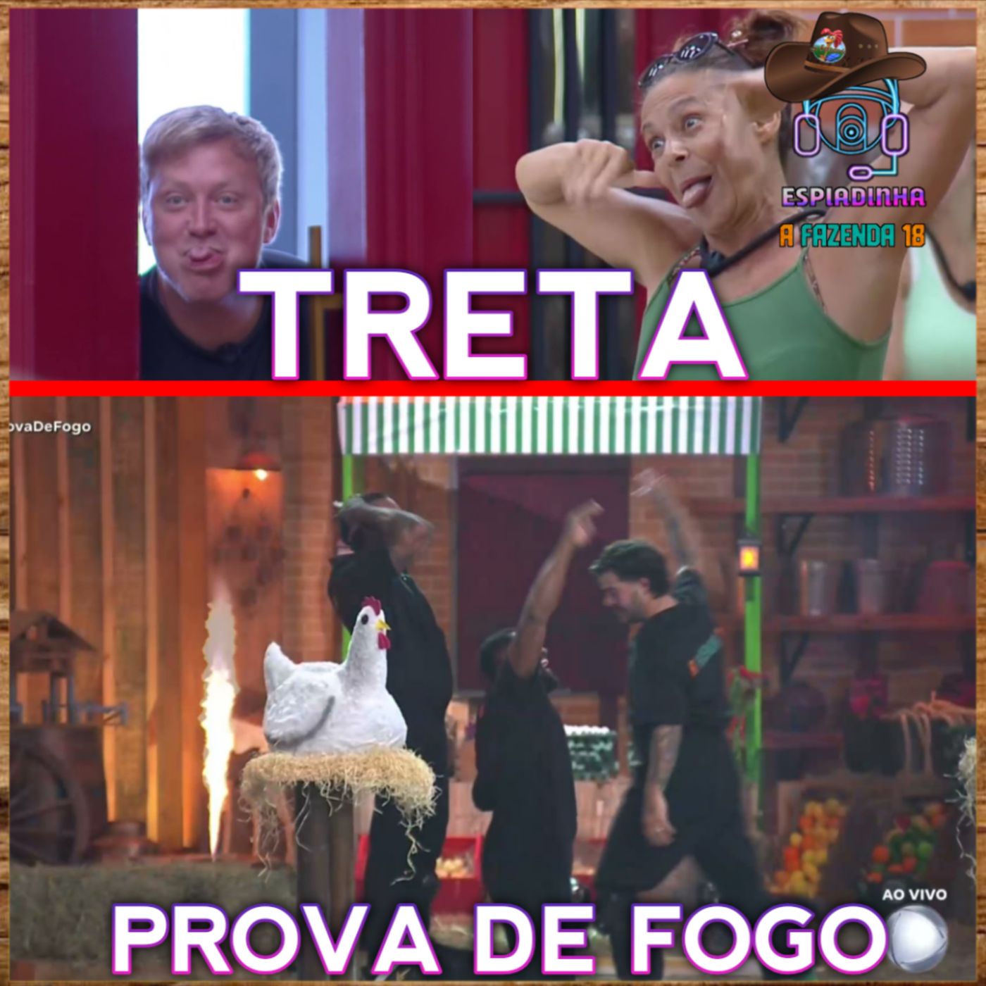 Giovanna e Sérgio TRETARAM + Rikardo ganhou a Prova De Fogo! | A Fazenda 18 episode artwork