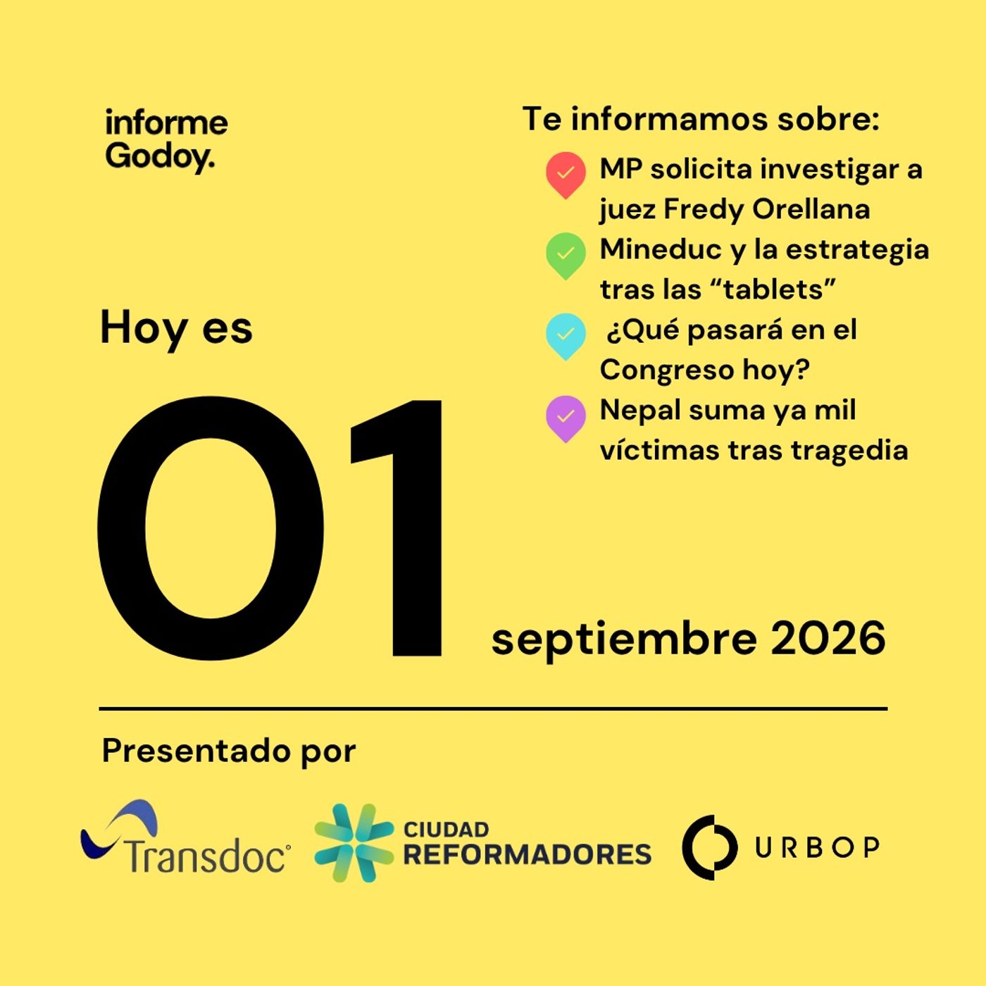 Portada de informeGodoy.
