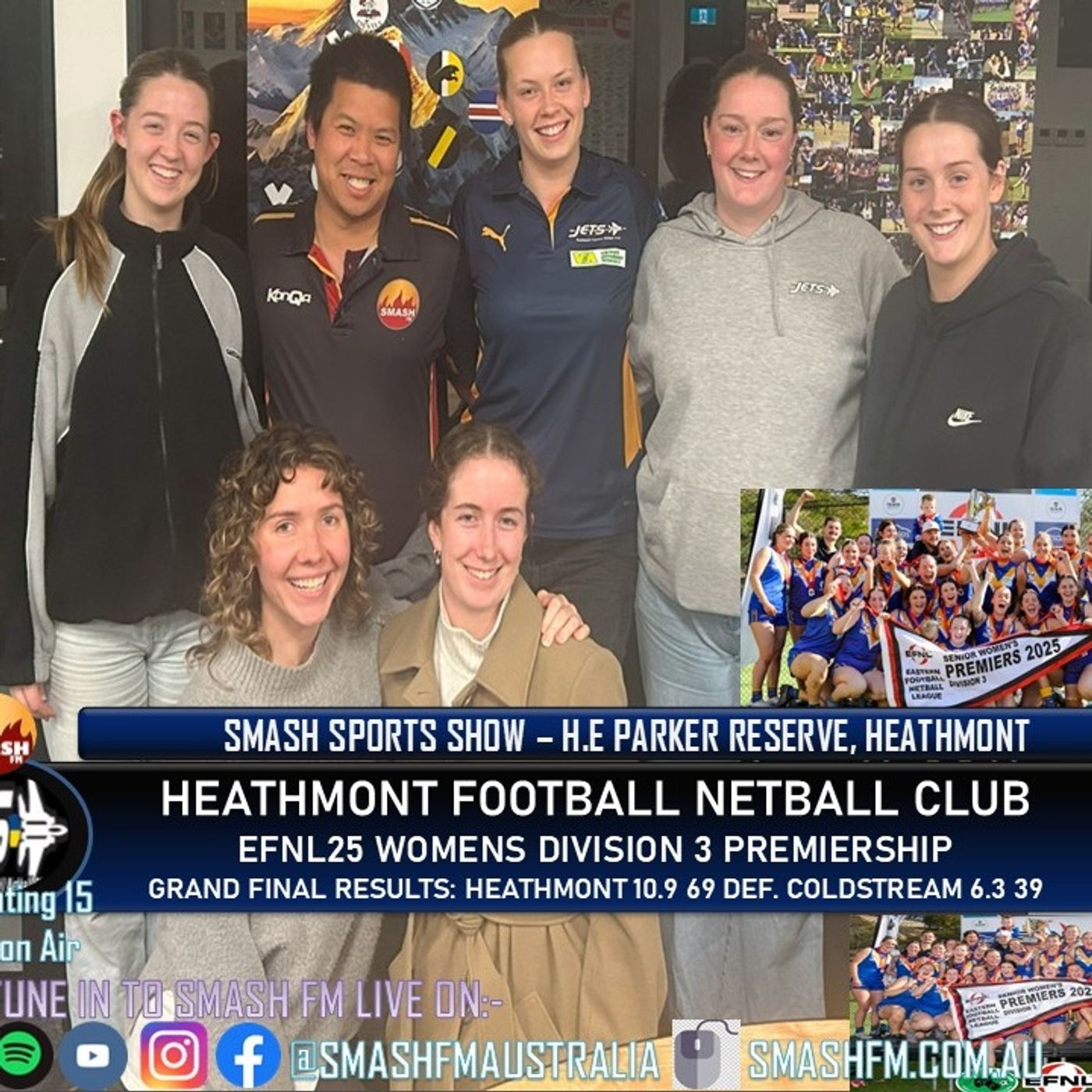 SSS15THYR: Heathmont FNC EFNL25 Senior Women’s Division 3 Premiership Interviews 030925