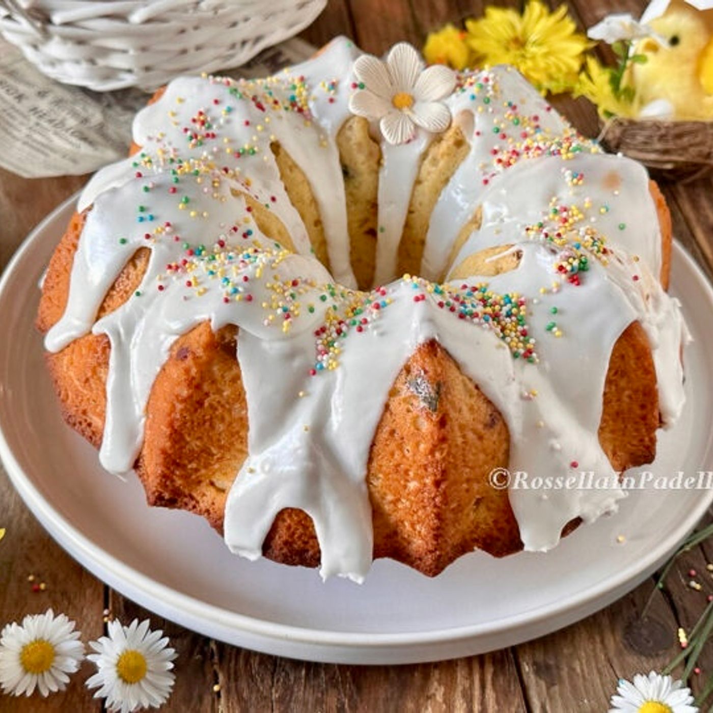 Ciambella pasquale, torta di Pasqua con i sapori della colomba