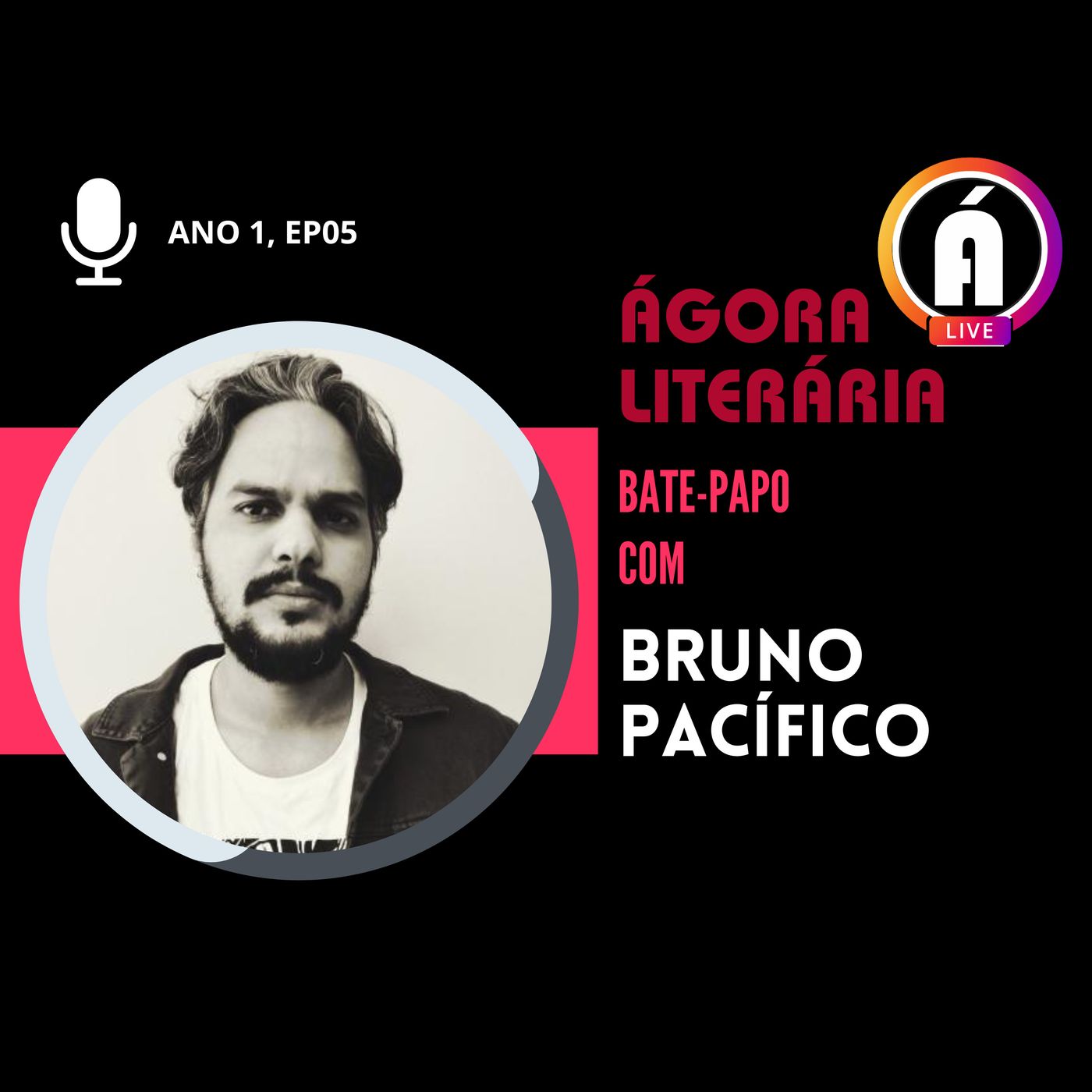BRUNO PACÍFICO | Bate-papo na Ágora Literária episode artwork