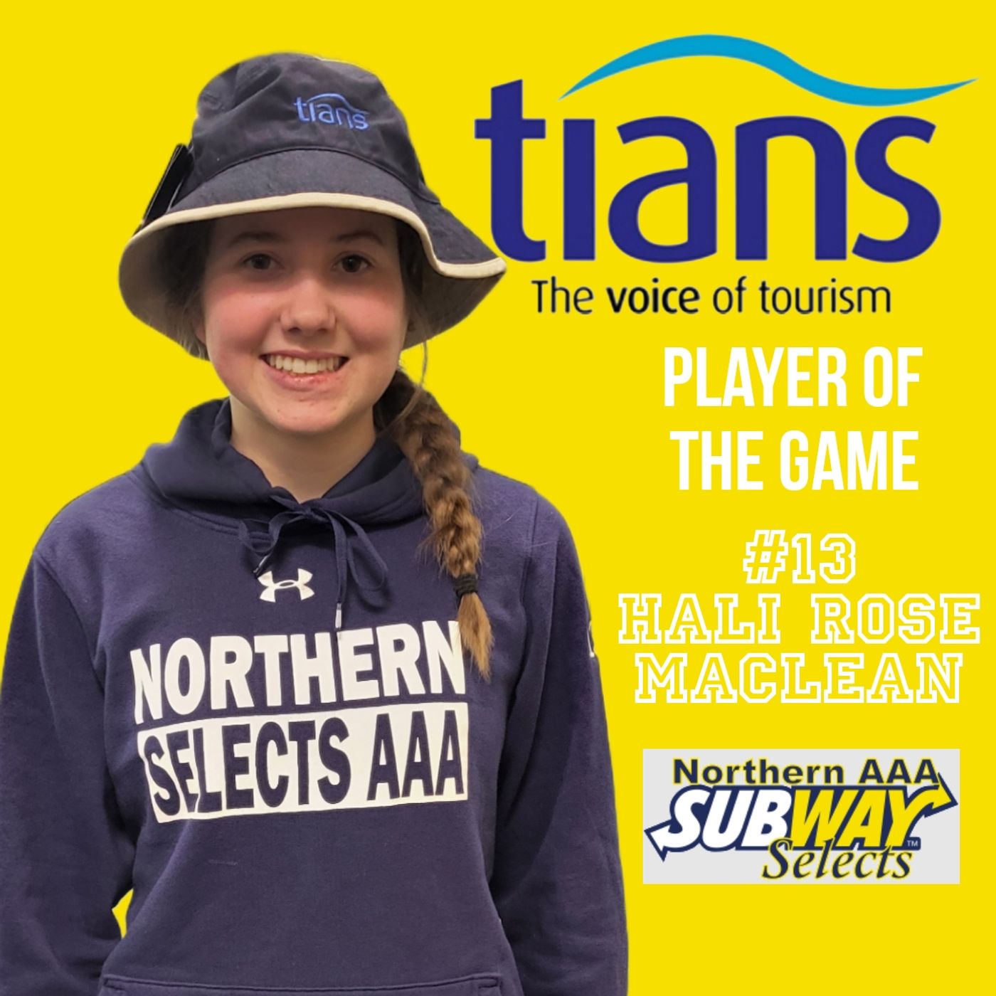 TIANS Player of the Game - Hali Rose MacLean episode artwork