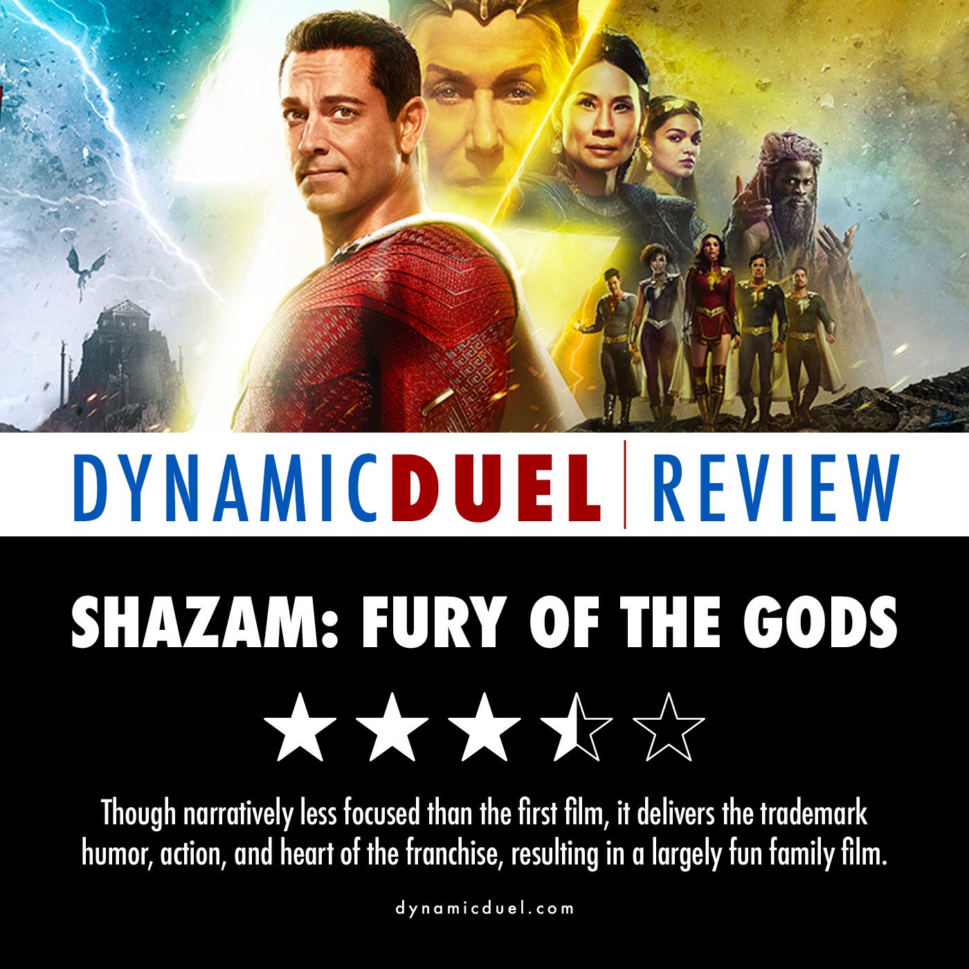 Shazam! Fury Of The Gods  Family Fun Review 