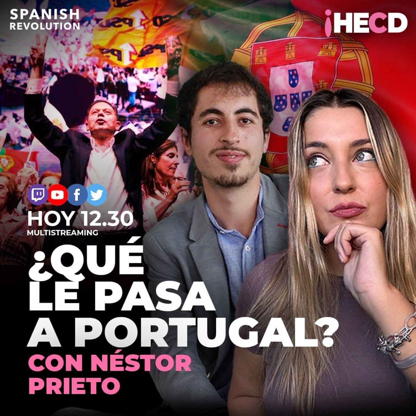 HECD! 553 Marina Lobo - Frank de la Jungla me ataca (otra vez) - ¿Qué ha pasado en Portugal?, con Néstor Prieto - Acceso anticipado