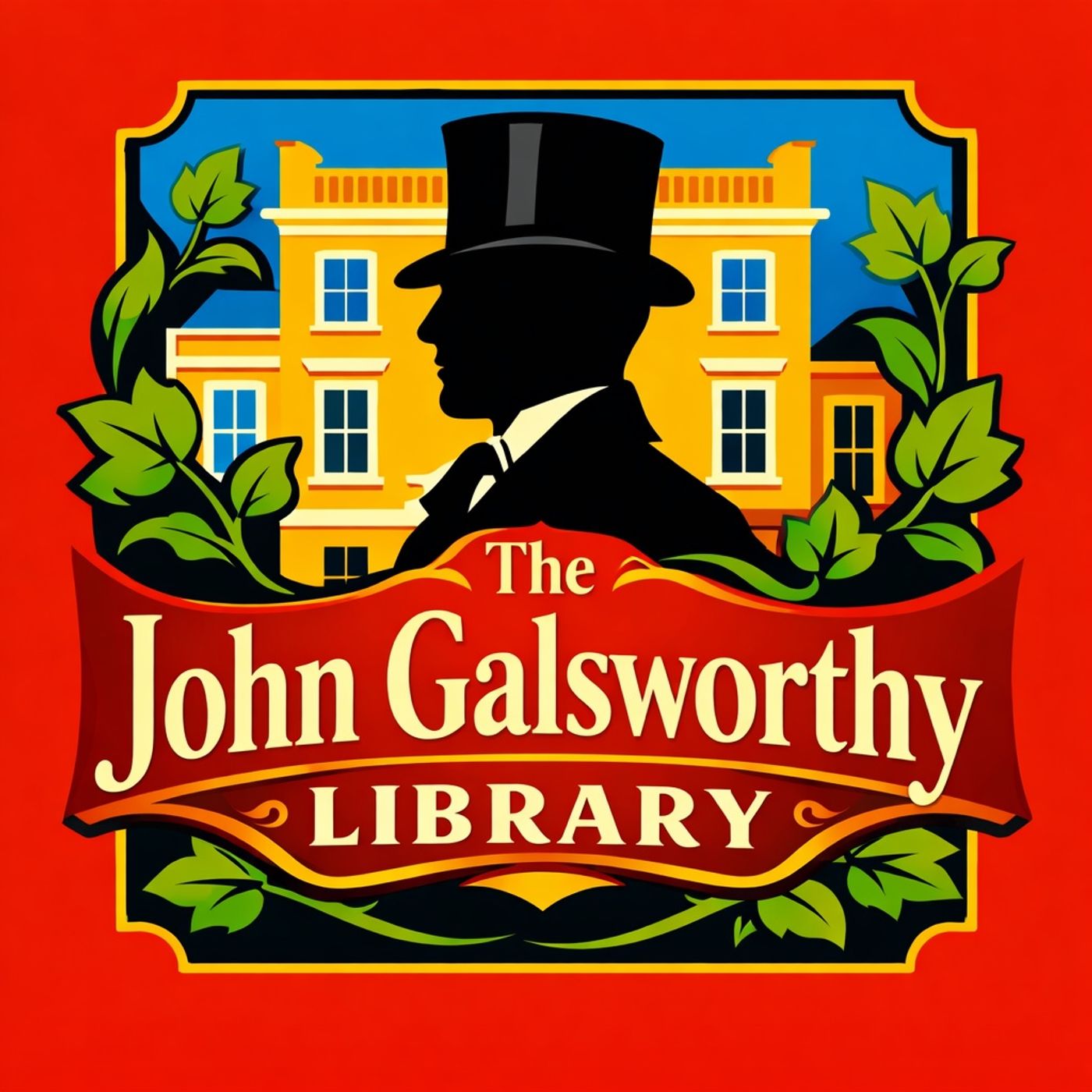 The John Galsworthy Library cover art