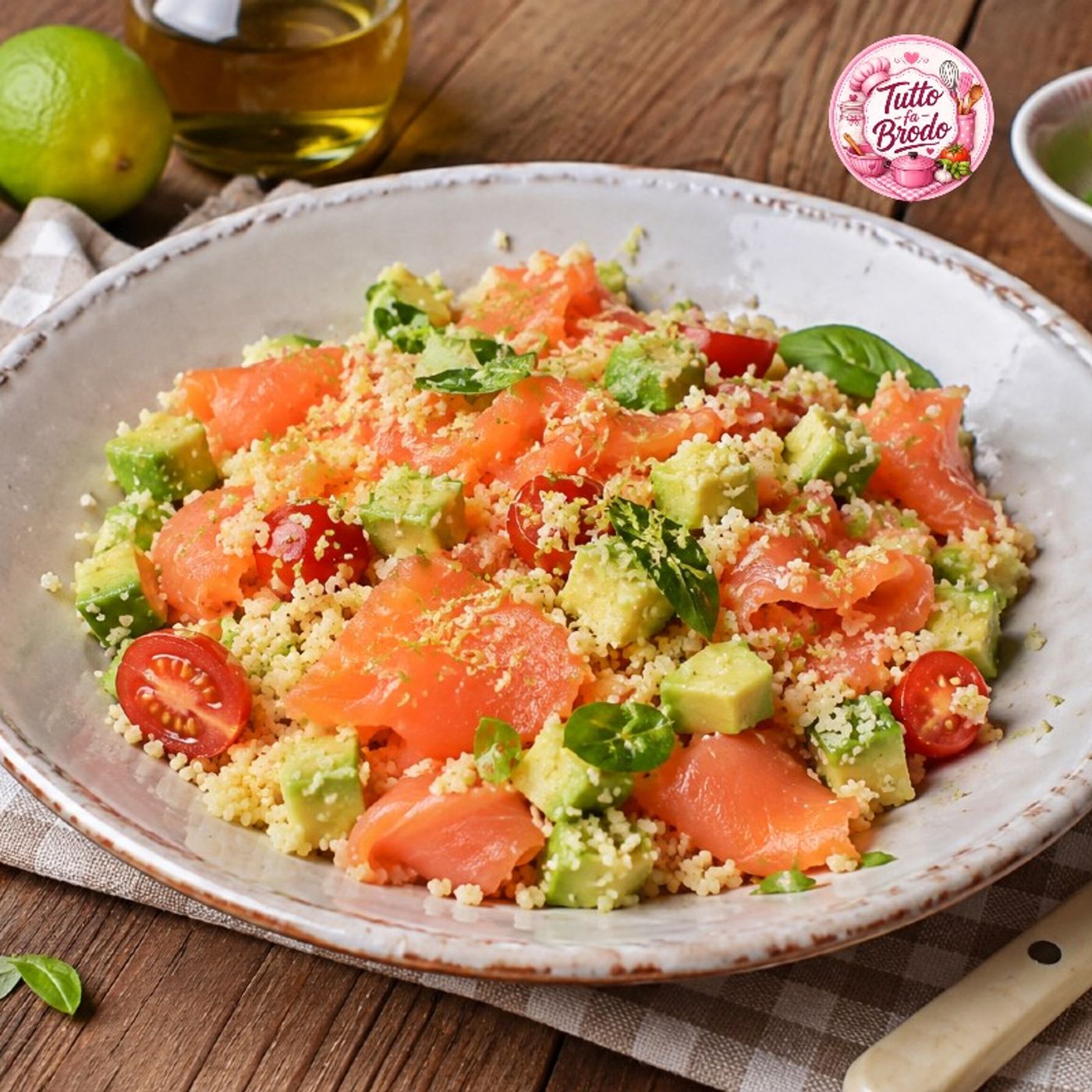 Cous Cous con Salmone Affumicato, Avocado e Lime episode artwork