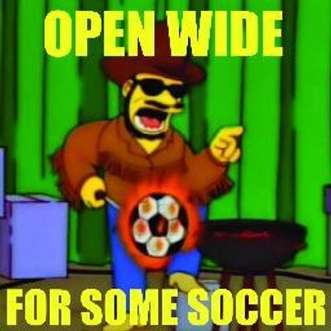 Open Wide For Some Soccer