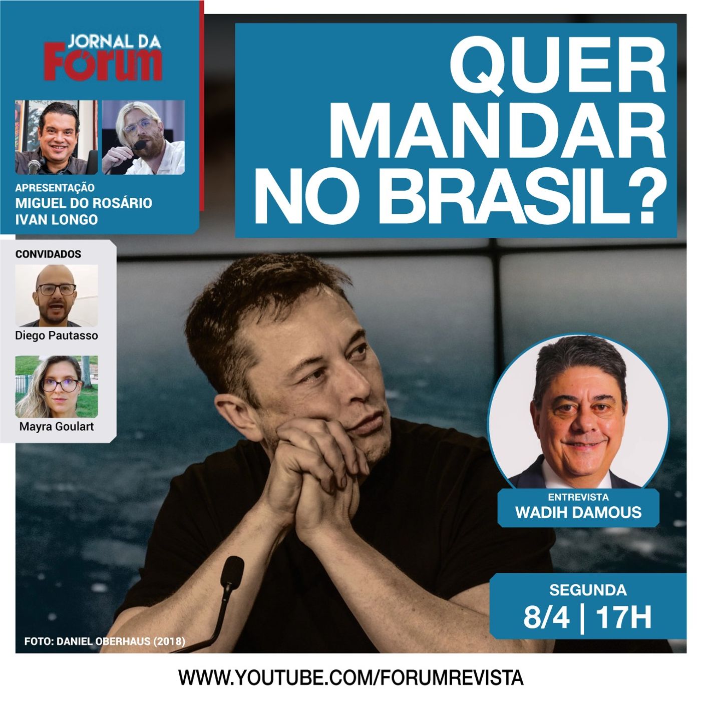 Dono da Tesla e do X abre guerra contra instituições brasileiras | Xandão contra-ataca | 08.04.24 episode artwork