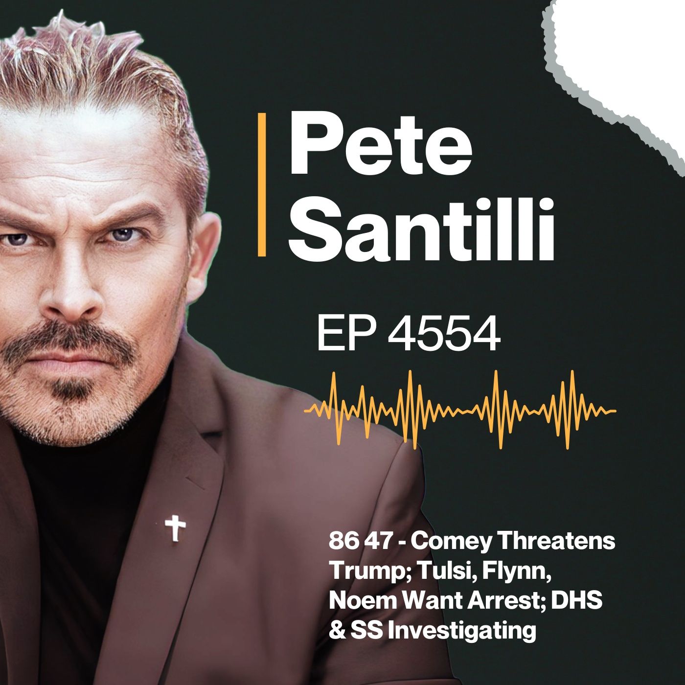 86 47 - Comey Threatens Trump; Tulsi, Flynn, Noem Want Arrest; DHS & SS Investigating [EP 4554-8AM-HR 1] episode artwork