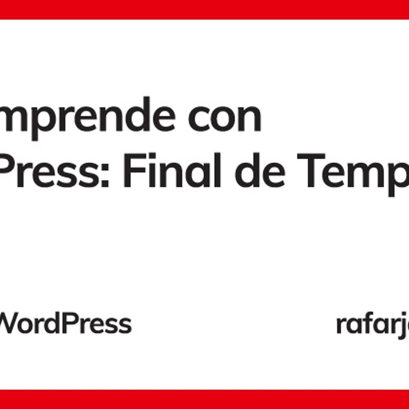 Emprende con WordPress
