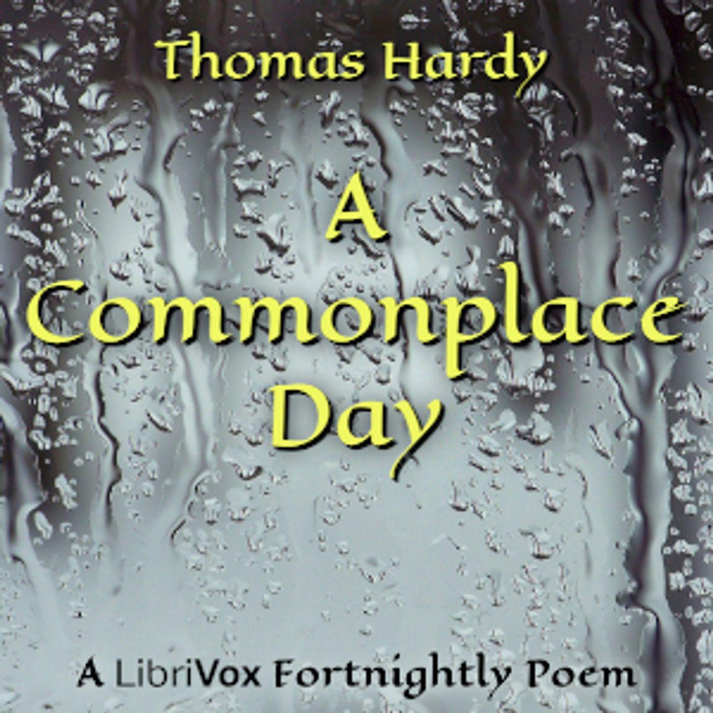 Thomas Hardy - A Commonplace Day cover art
