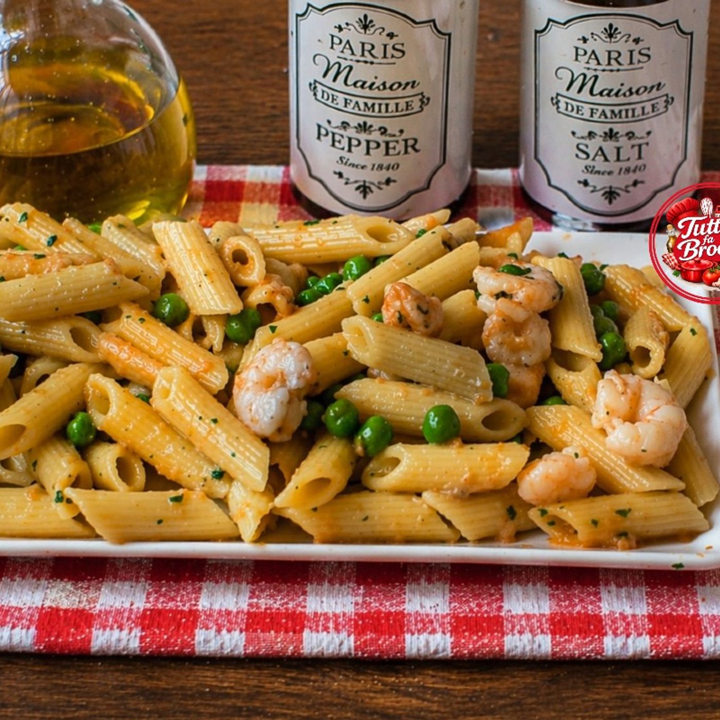 Pasta ai Gamberetti e Piselli "primo piatto facile e gustoso" episode artwork