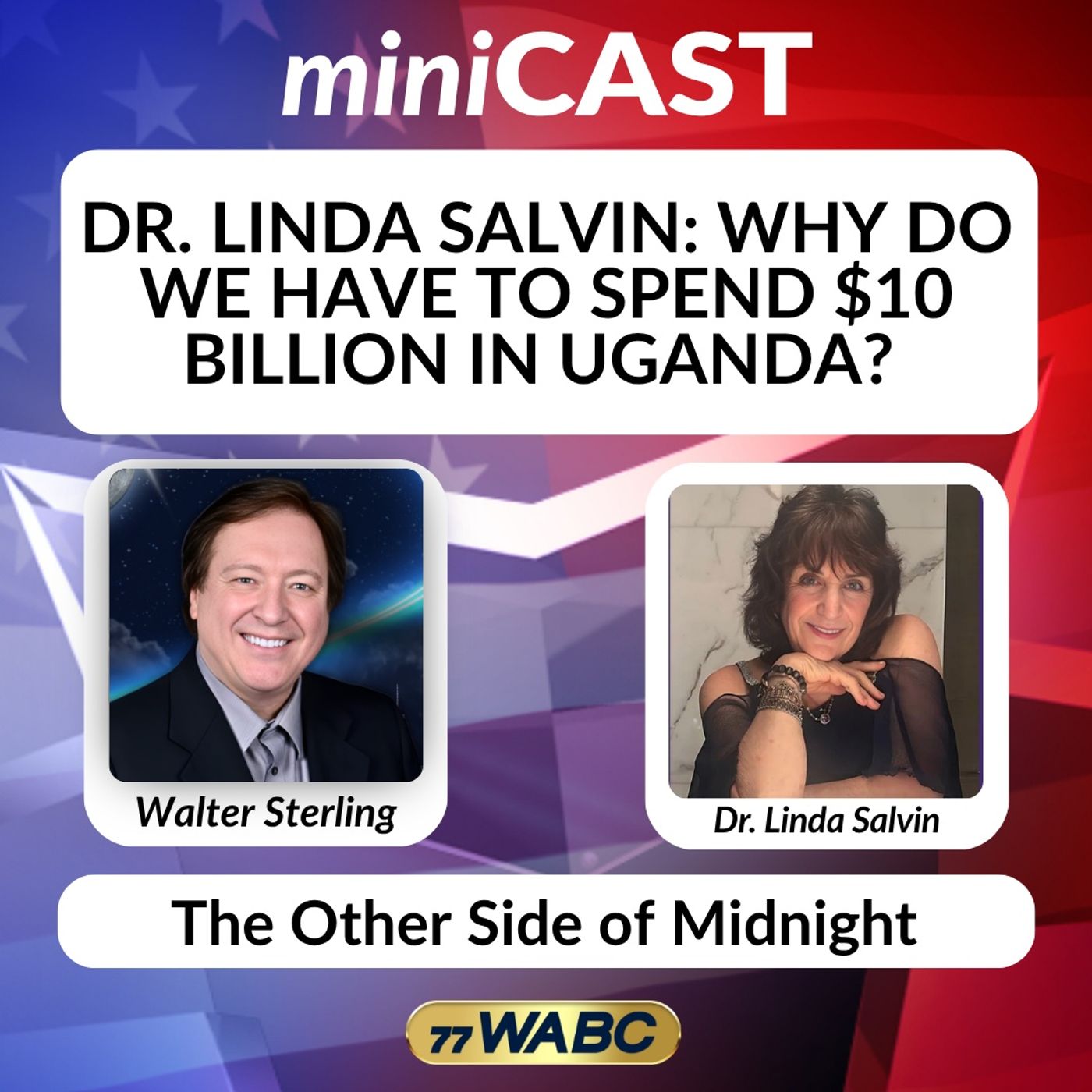 Dr. Linda Salvin: Why Do We Have To Spend $10 Billion In Uganda? episode artwork