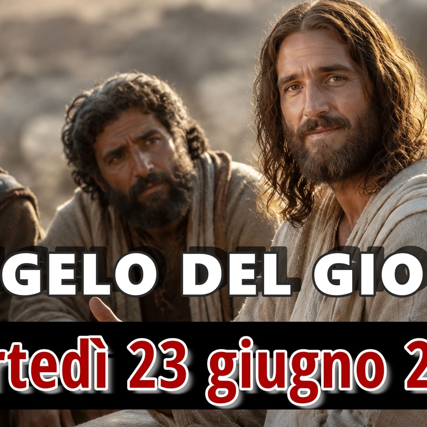 VANGELO DEL GIORNO MARTEDI 23 GIUGNO 2026 ❤️ Tuo padre e io, angosciati, ti cercavamo episode artwork