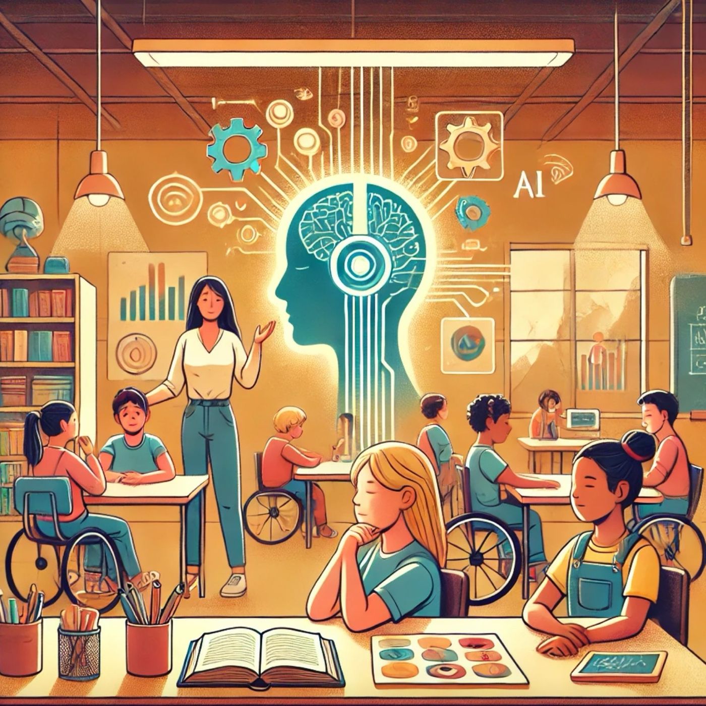 Generative AI and Special Education podcast artwork