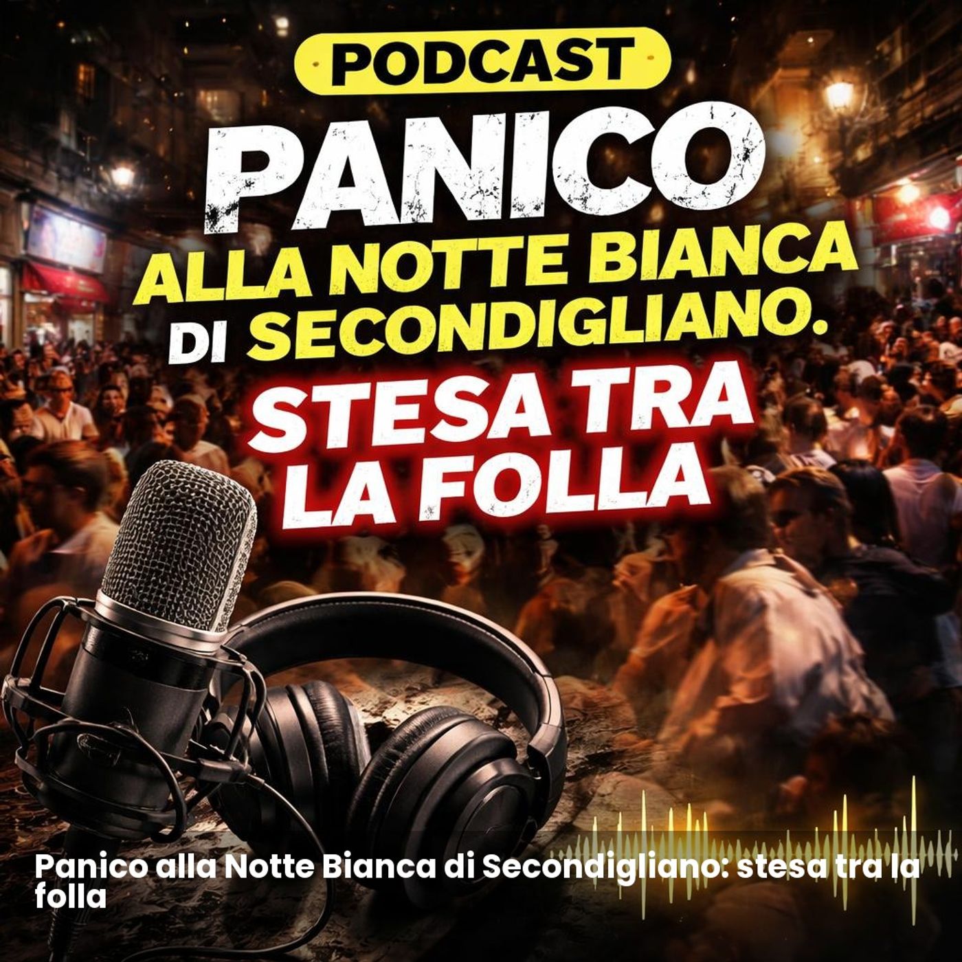 Panico alla Notte Bianca di Secondigliano: stesa tra la folla episode artwork