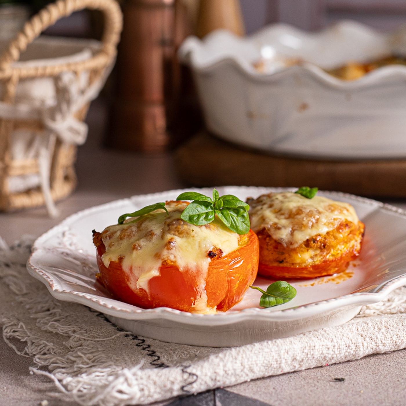 Pomodori al forno con pangrattato e formaggio episode artwork