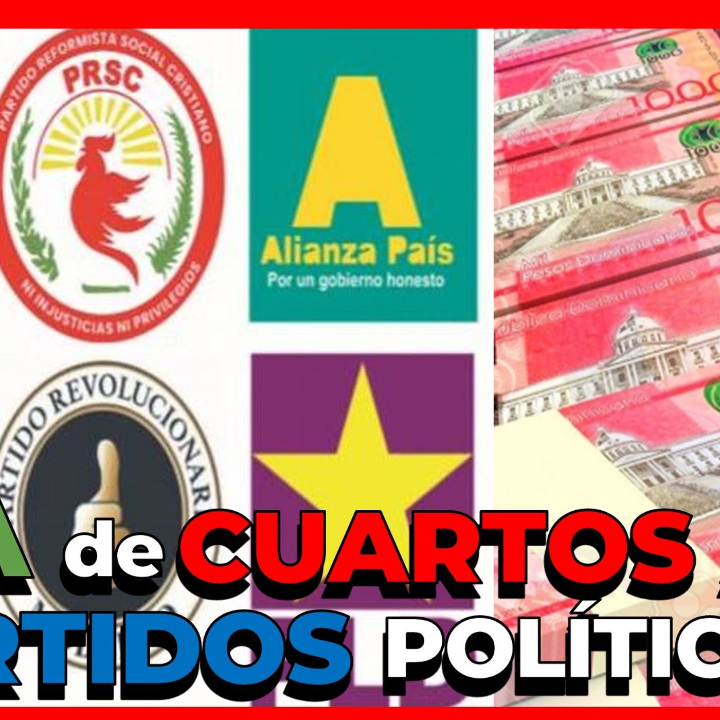 PILA DE CUARTOS A LOS PARTIDOS POLÍTICOS DE RD episode artwork