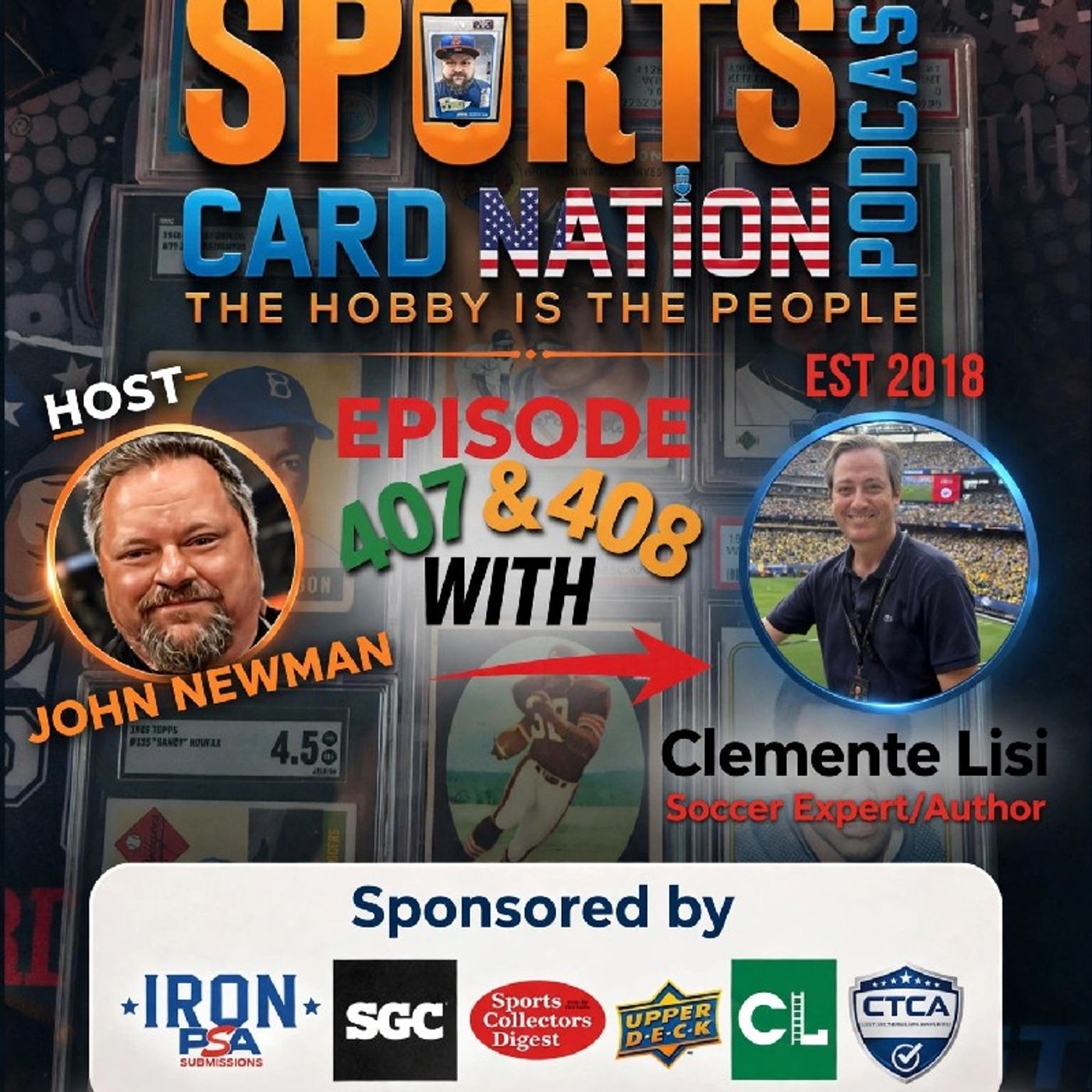 "World Cup/Soccer Market Review/NHL Hobby Outlook" w/Clemente Lisi E407