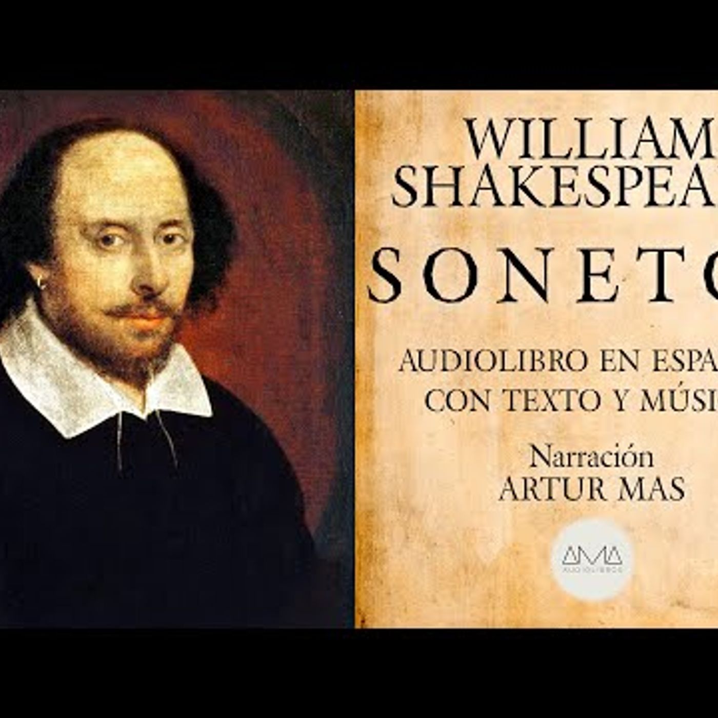 William Shakespeare - Sonetos (Audiolibro en Español con Texto y Música) "Voz Real Humana" episode artwork