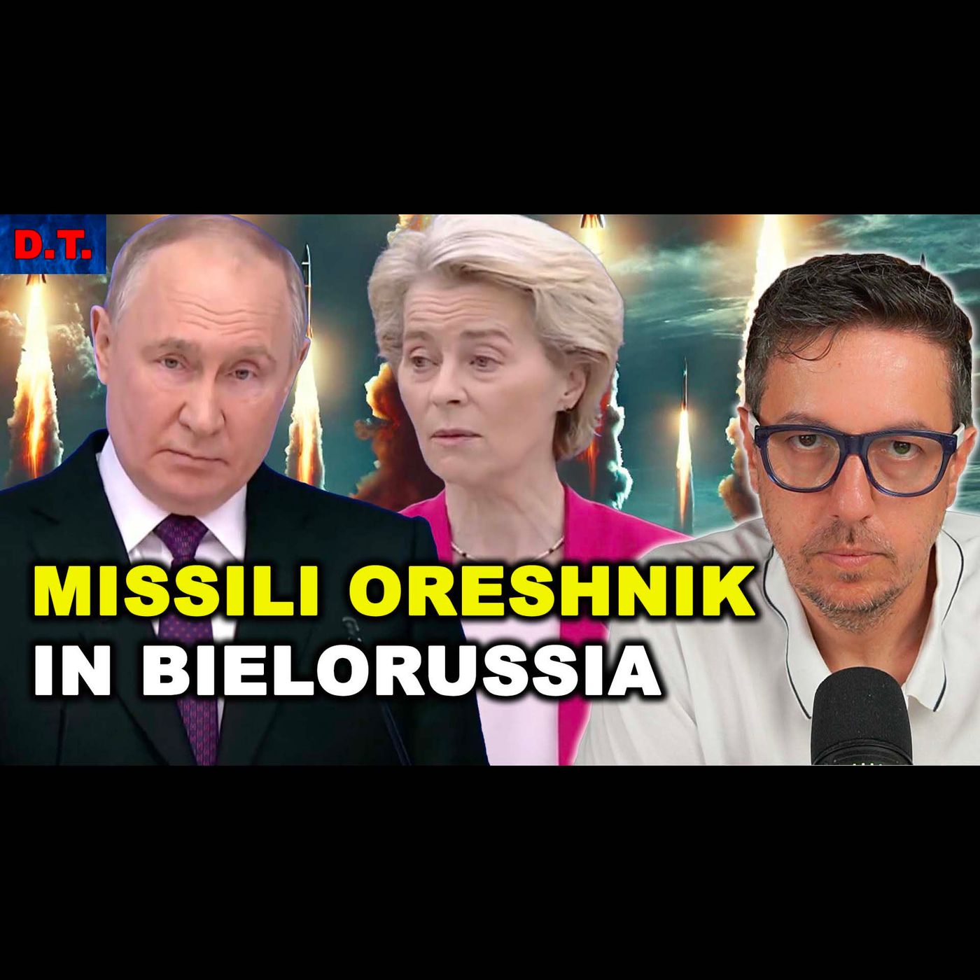 MISSILI RUSSI ORESHNIK SCHIERATI IN BIELORUSSIA ENTRO FINE ANNO