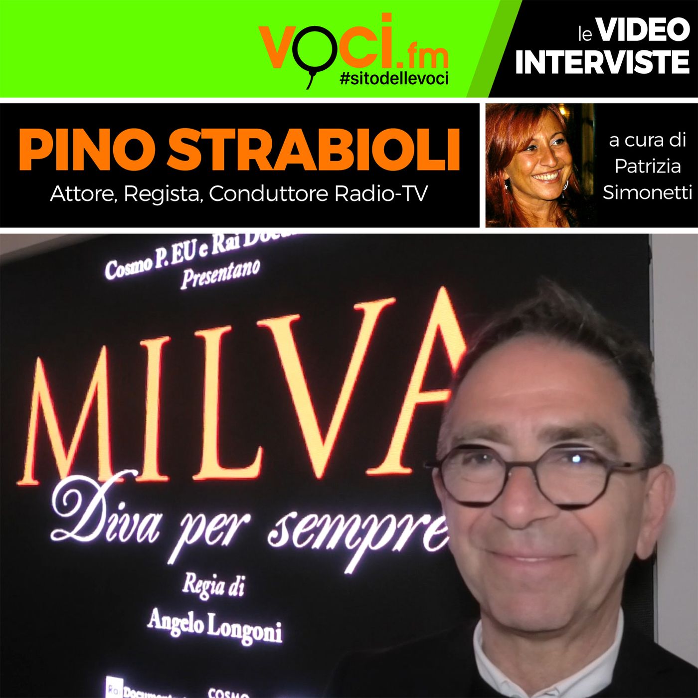 "Milva, diva per sempre": PINO STRABIOLI su VOCI.fm - clicca PLAY e ascolta l'intervista episode artwork