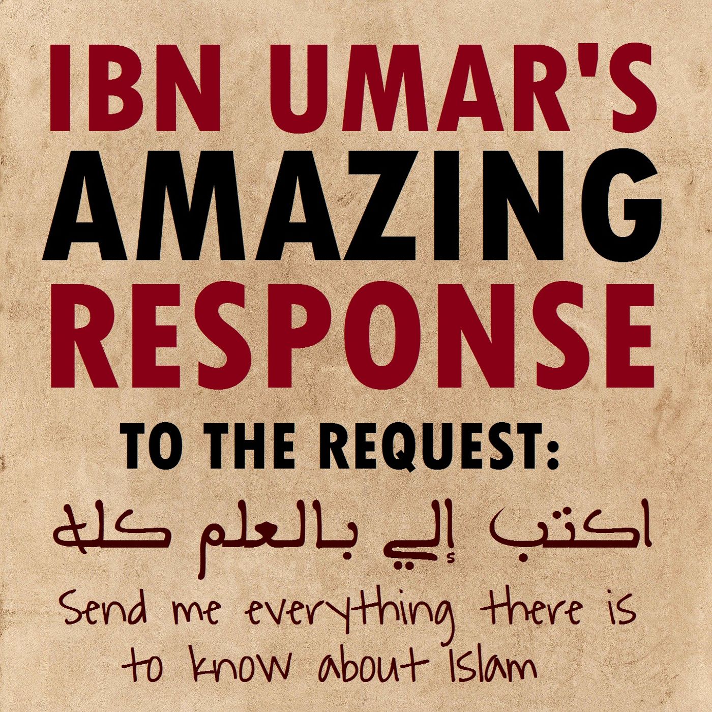 "Send Me Everything There Is To Know About Islam" - Ibn Umar Replies episode artwork