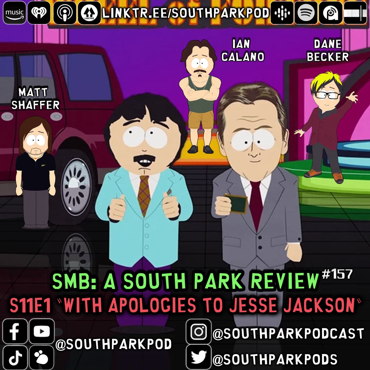 SMB #157 - S11E1 With Apologies to Jesse Jackson - "Go On Kiss It! Apologize!"