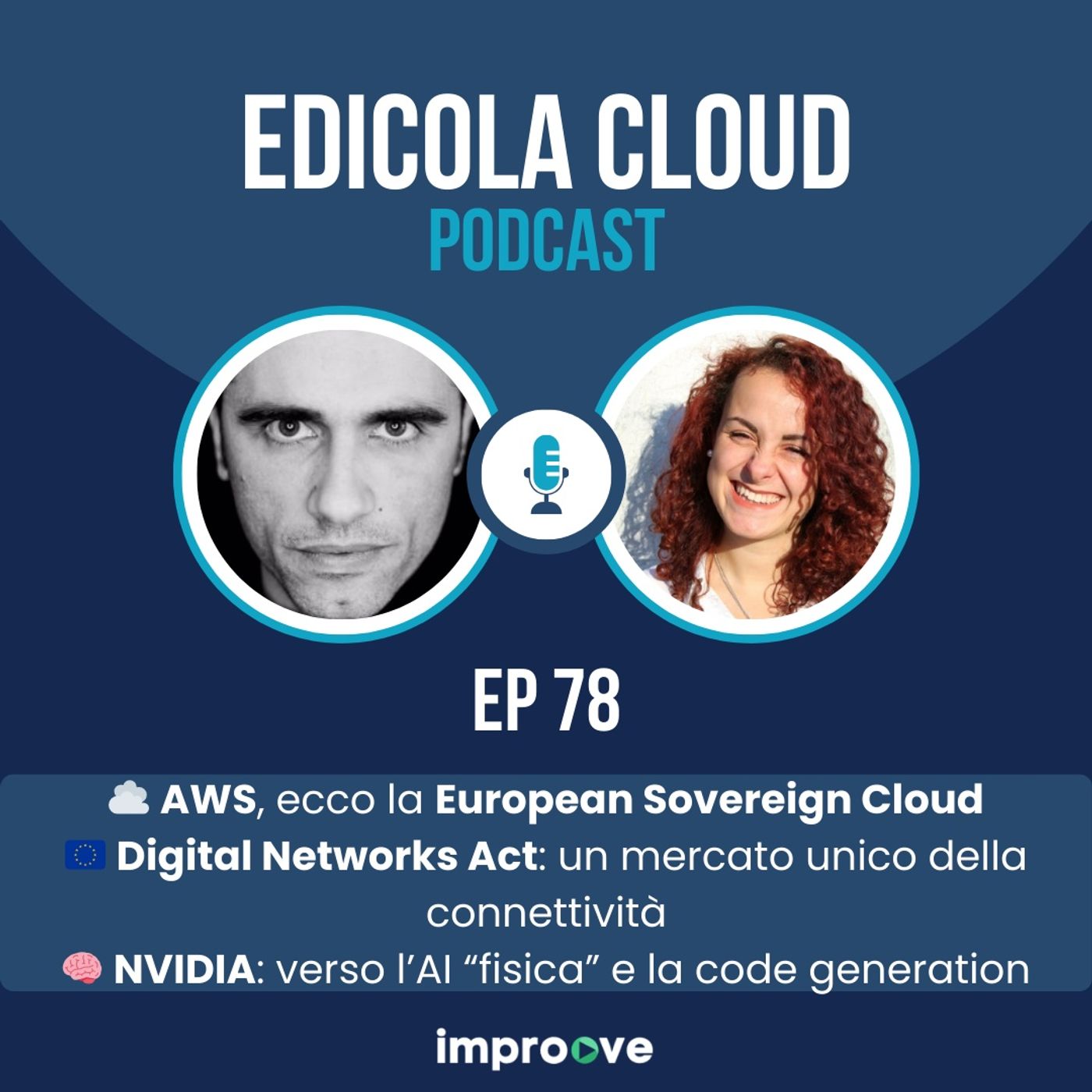 E[78] La European Sovereign Cloud di AWS – Digital Networks Act – Dichiarazioni NVIDIA a Davos